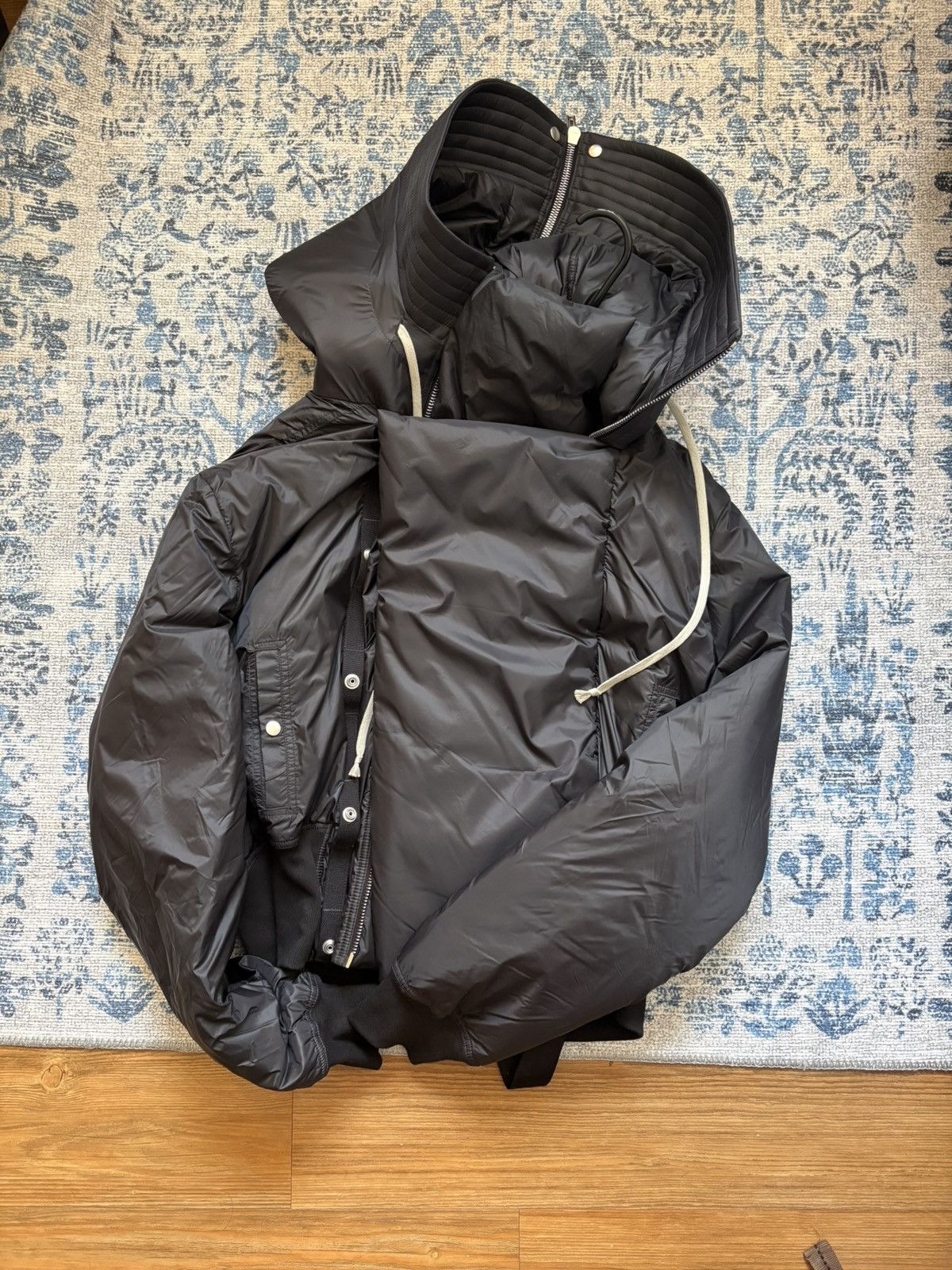 Rick Owens Drkshdw Rick Owens DRKSHDW jacket Cropped Alice Parka Size US L / EU 52-54 / 3 - 2 Thumbnail