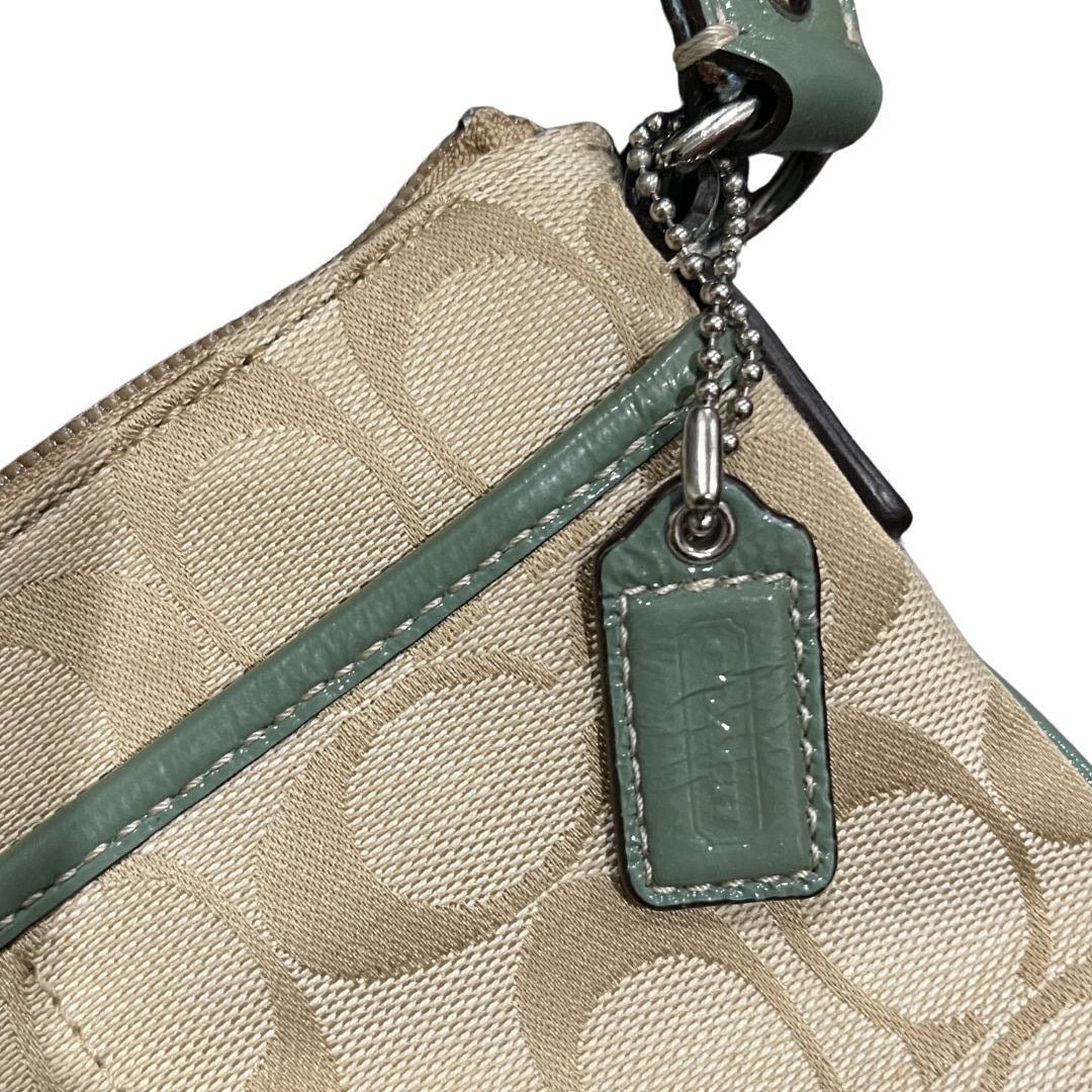 Coach Hamptons Weekend Signature Swingpack Crossbody Bag Patent Size ONE SIZE - 3 Thumbnail