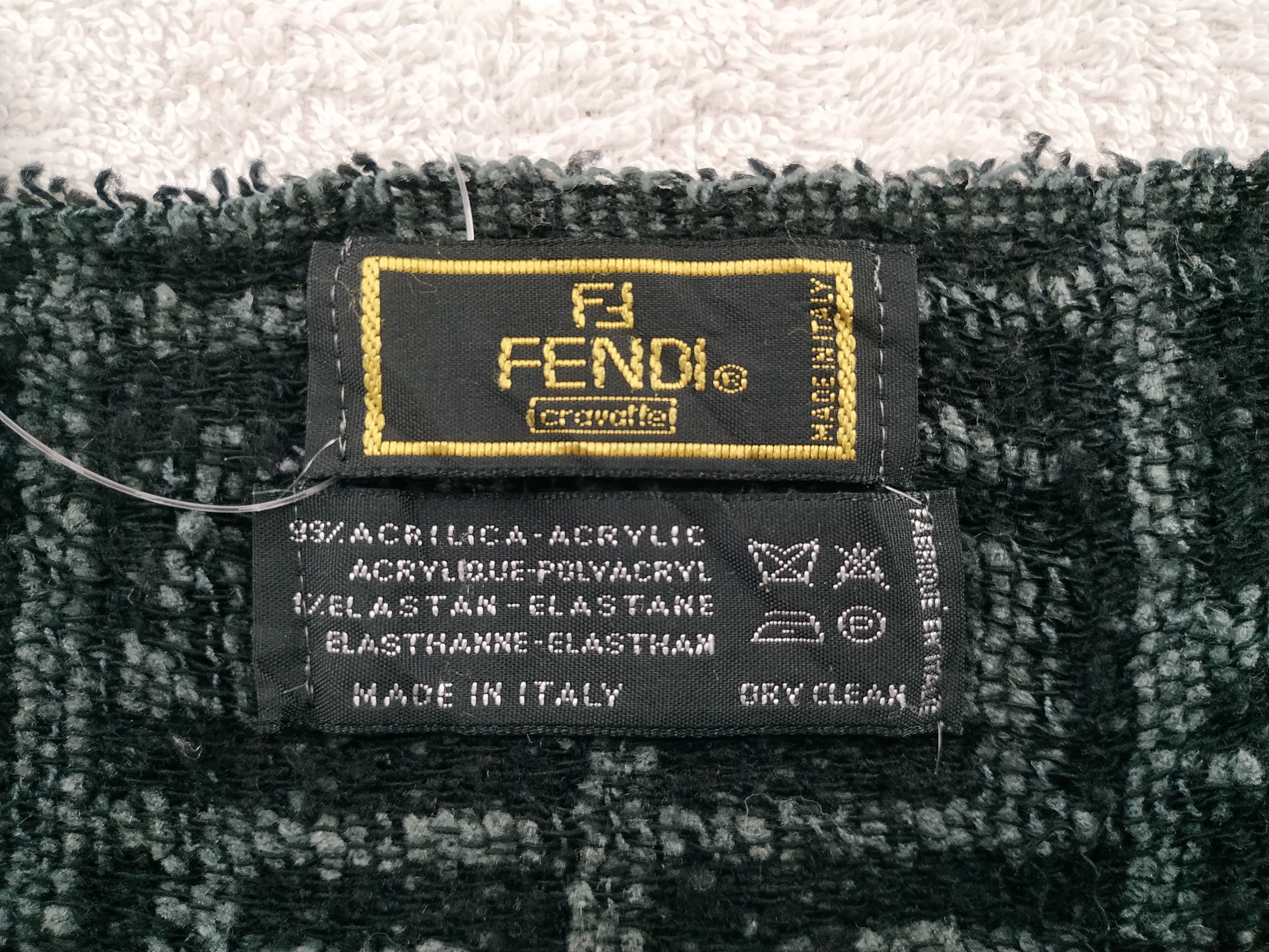 Fendi Vintage Fendi Scarf/Muffler/Neckwear MF462 Size ONE SIZE - 5 Thumbnail