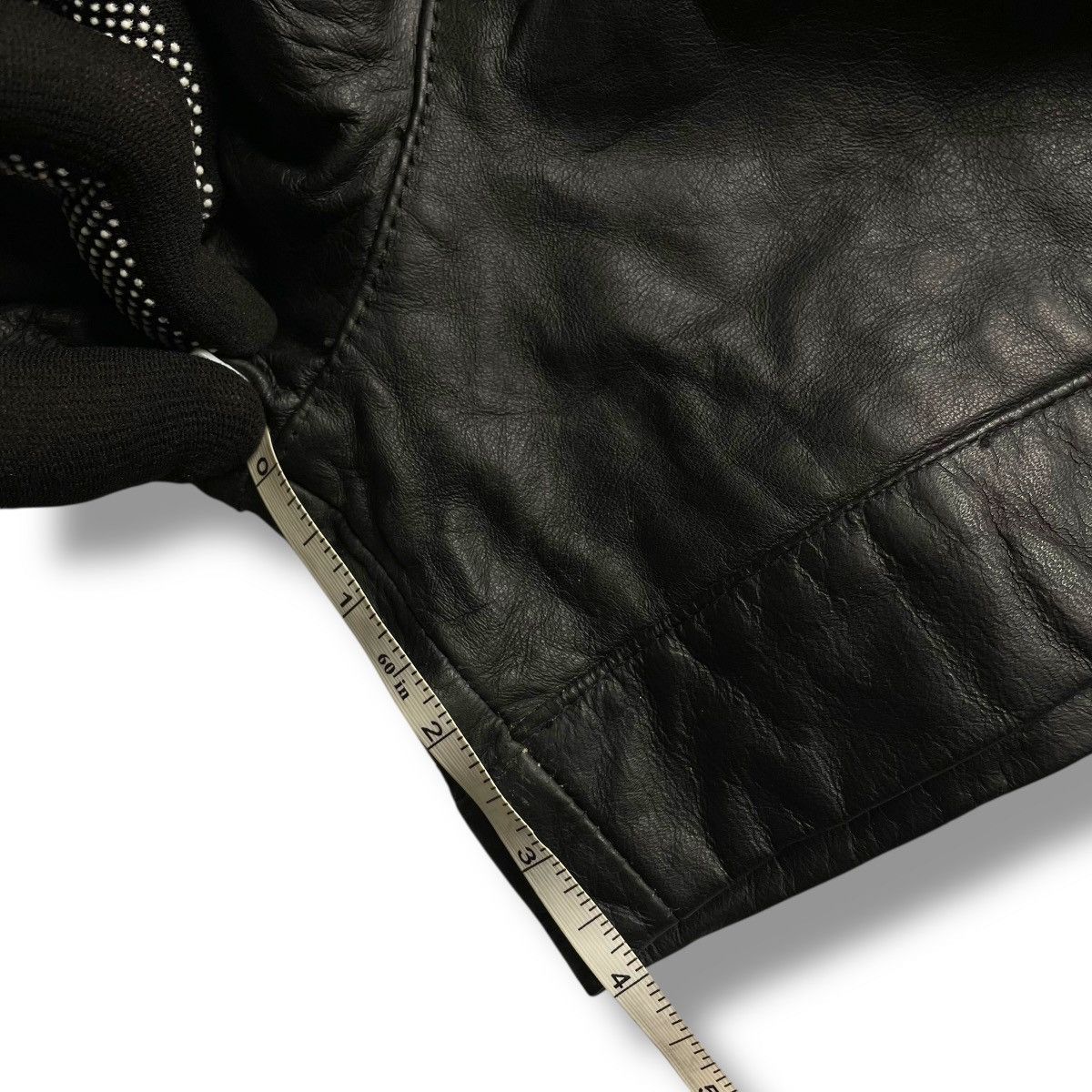 Genuine Leather BRAND NEW OLD STOCK COWHDE GENUINE LEATHER SHORTS Size 24" / US 00 / IT 34 - 16 Thumbnail