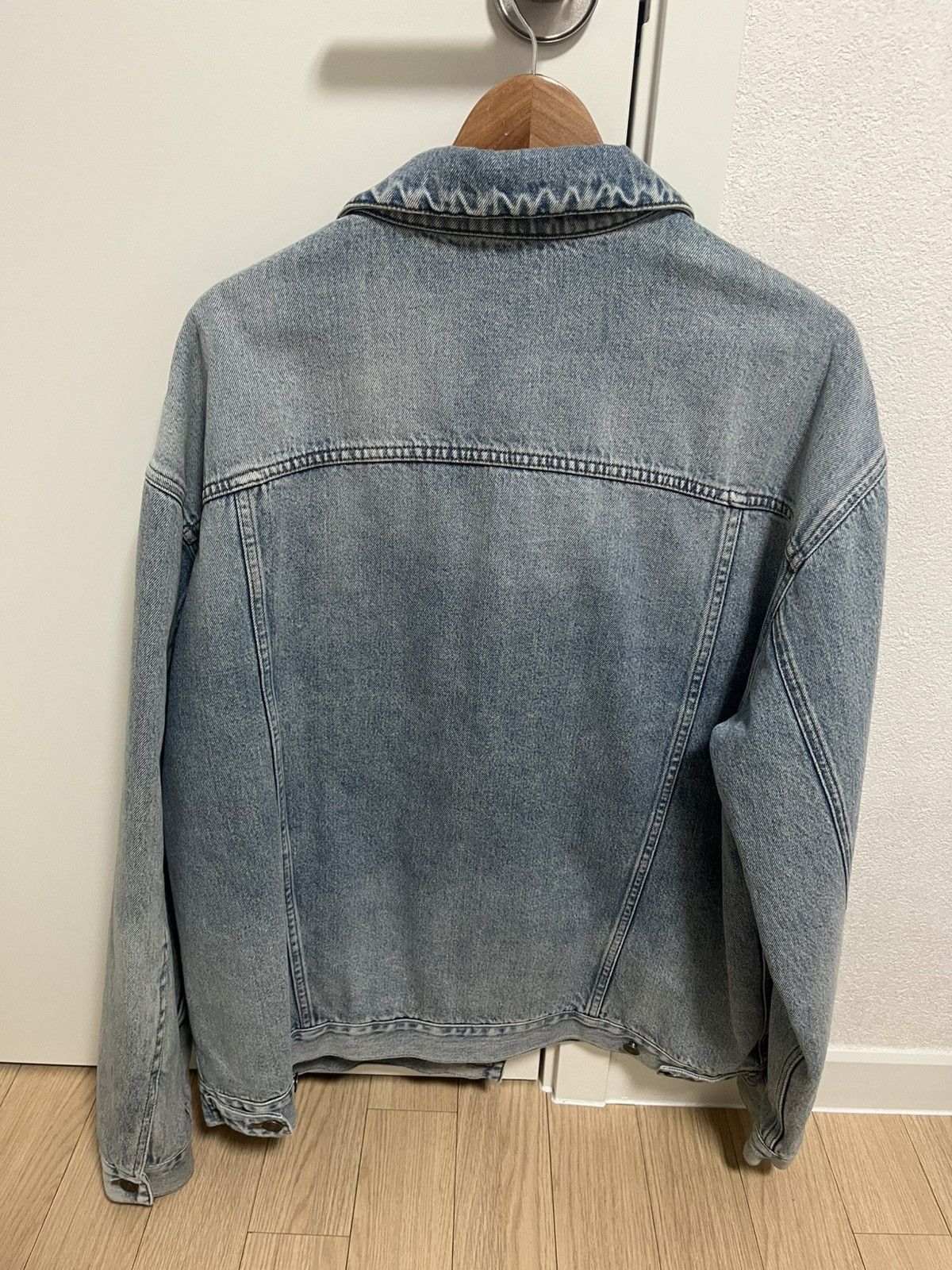 Gucci Gucci Salon Quilted Silk-Lined Oversized Denim Jacket Size US L / EU 52-54 / 3 - 2 Thumbnail