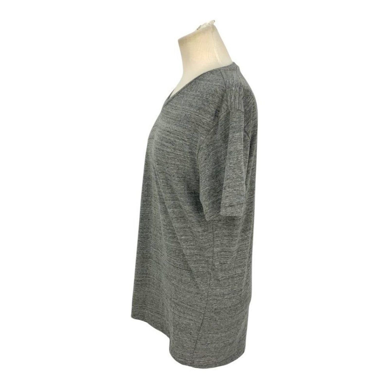 Marine Layer Marine Layer Short Sleeve V Neck T Shirt Gray Size Medium Size US M / EU 48-50 / 2 - 2 Thumbnail