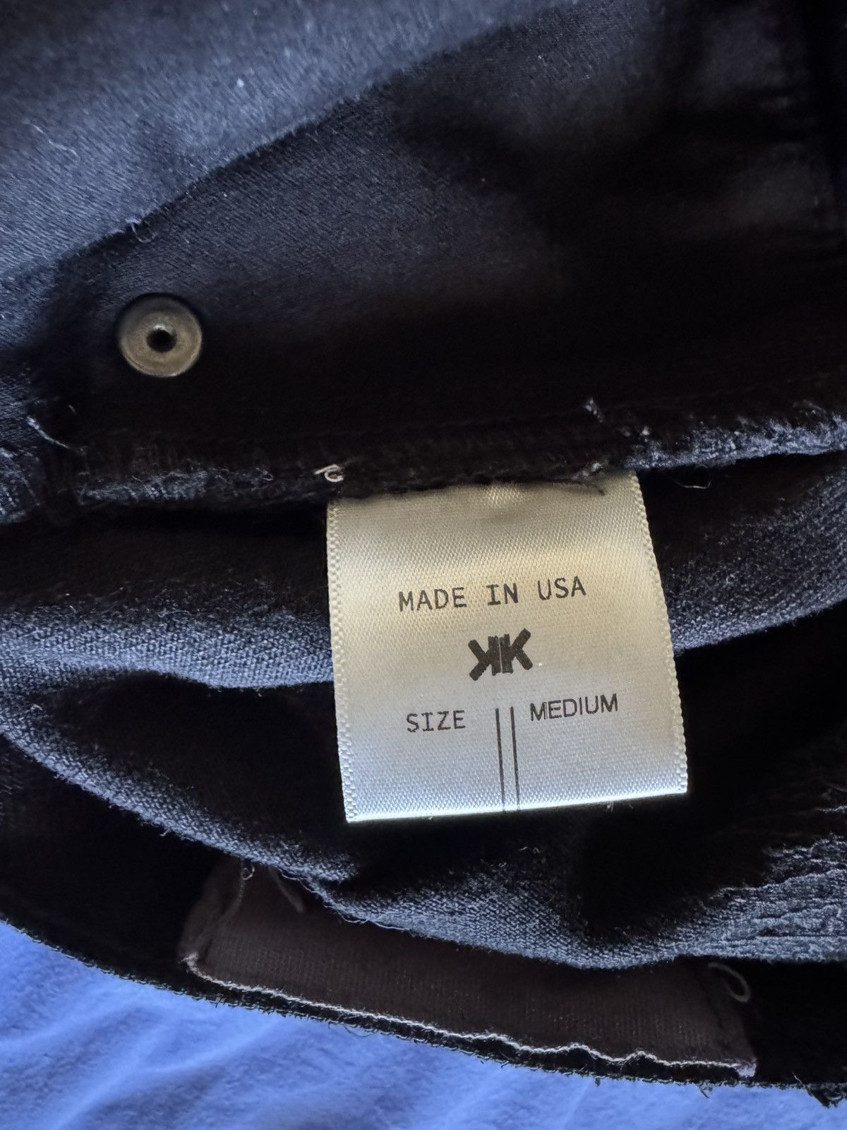 K2 studios waxed denim