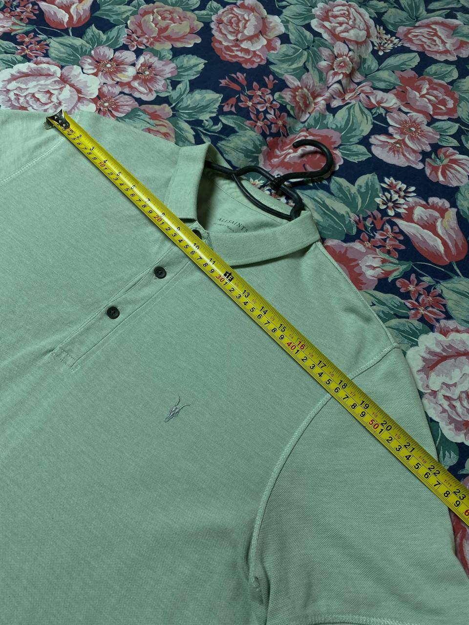 Allsaints × Vintage Allsaints luxury streetwear polo tee Size US XXL / EU 58 / 5 - 15 Thumbnail