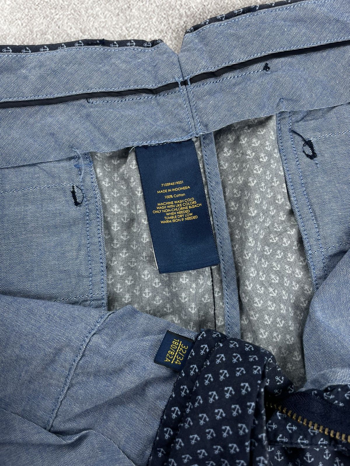Designer × Polo Ralph Lauren × Ralph Lauren Polo Ralph Lauren Printed Chink Trousers Pants Size US 32 / EU 48 - 8 Thumbnail
