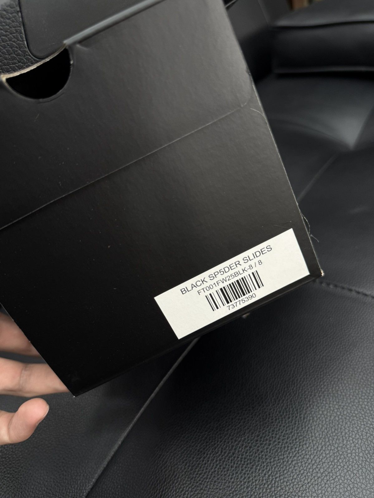 Sp5der Sp5der Slides Slip On Black Size 8 (Brand New) Size US 8 / EU 41 - 9 Thumbnail