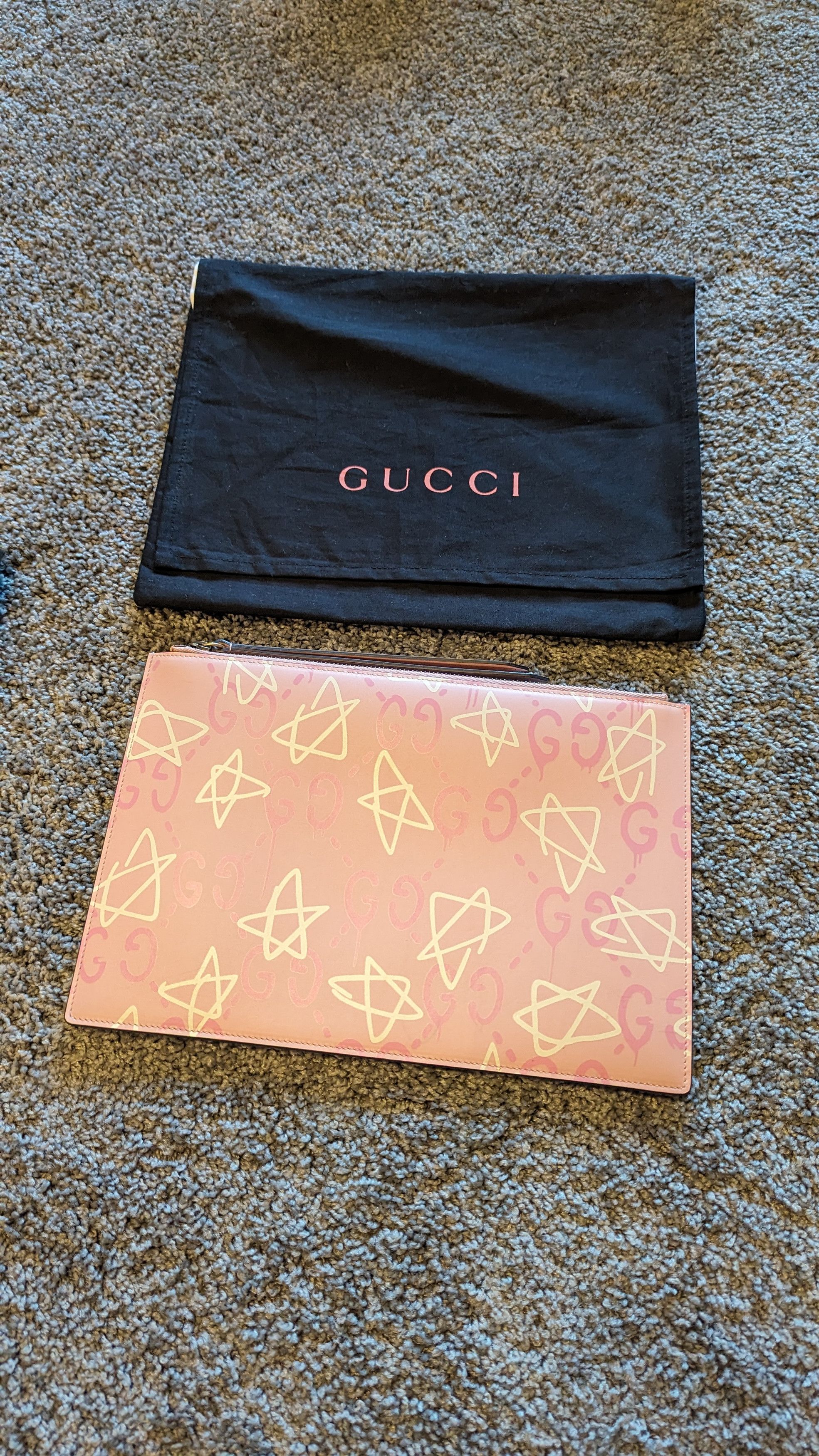 Gucci ghost clutch sales