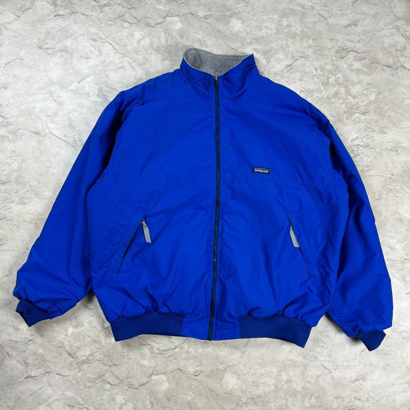 vintage blue patagonia jacket men outdoor