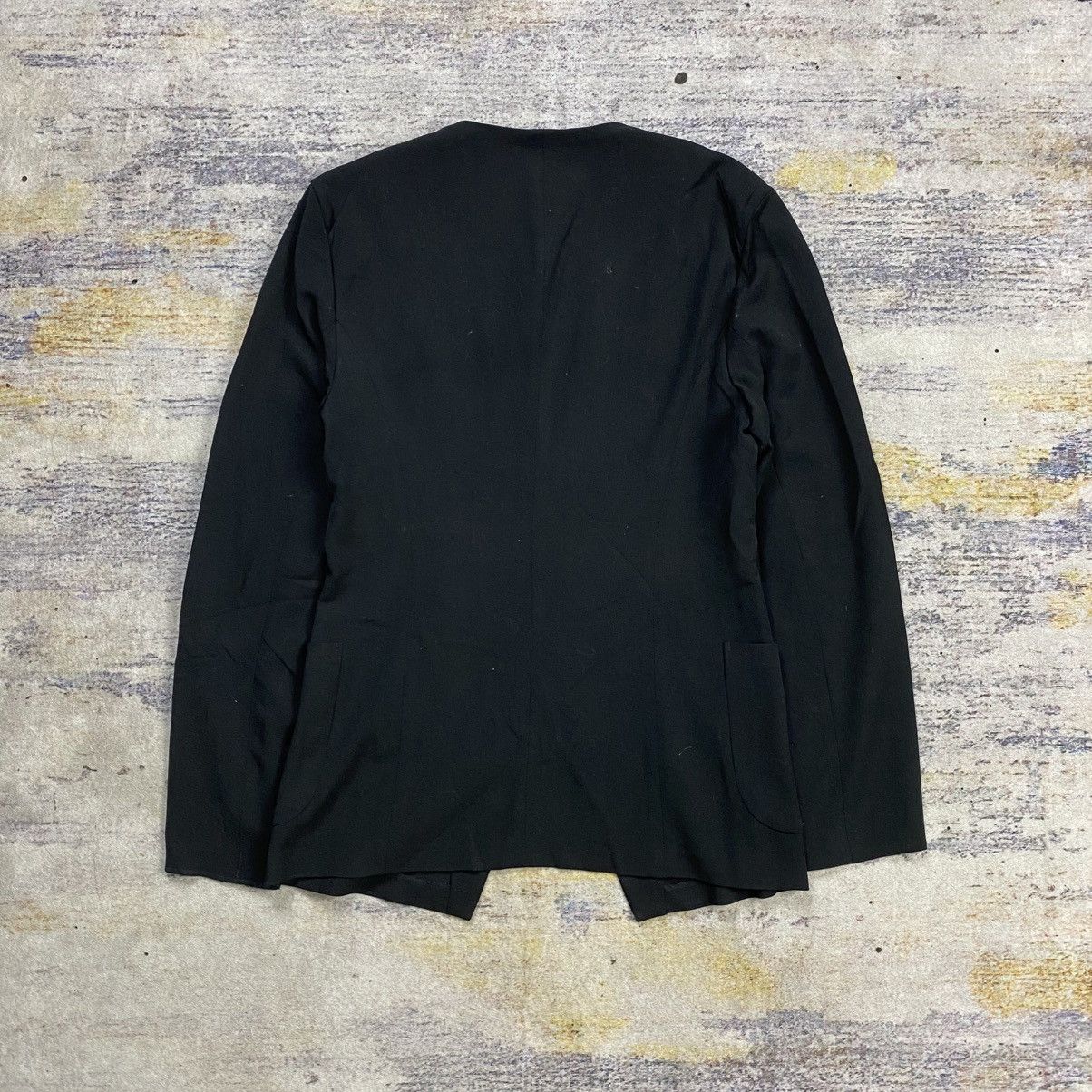 Issey Miyake Plantation collarless blazer Size M / US 6-8 / IT 42-44 - 3 Thumbnail