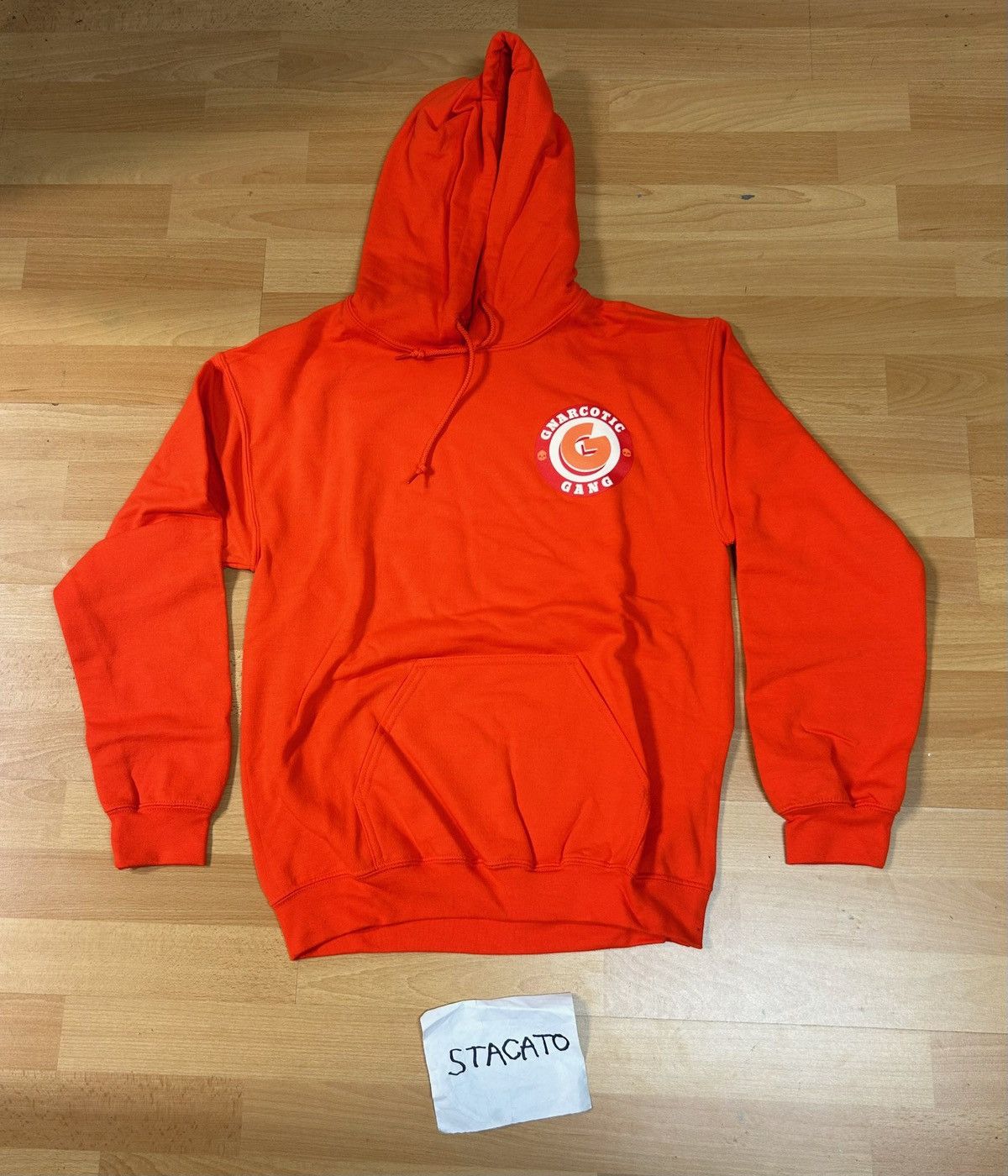 Gnarcotic × Rap Tees Lil Gnar Gnarcotic Gang Popeyes Hoodie Orange Size US S / EU 44-46 / 1 - 2 Thumbnail