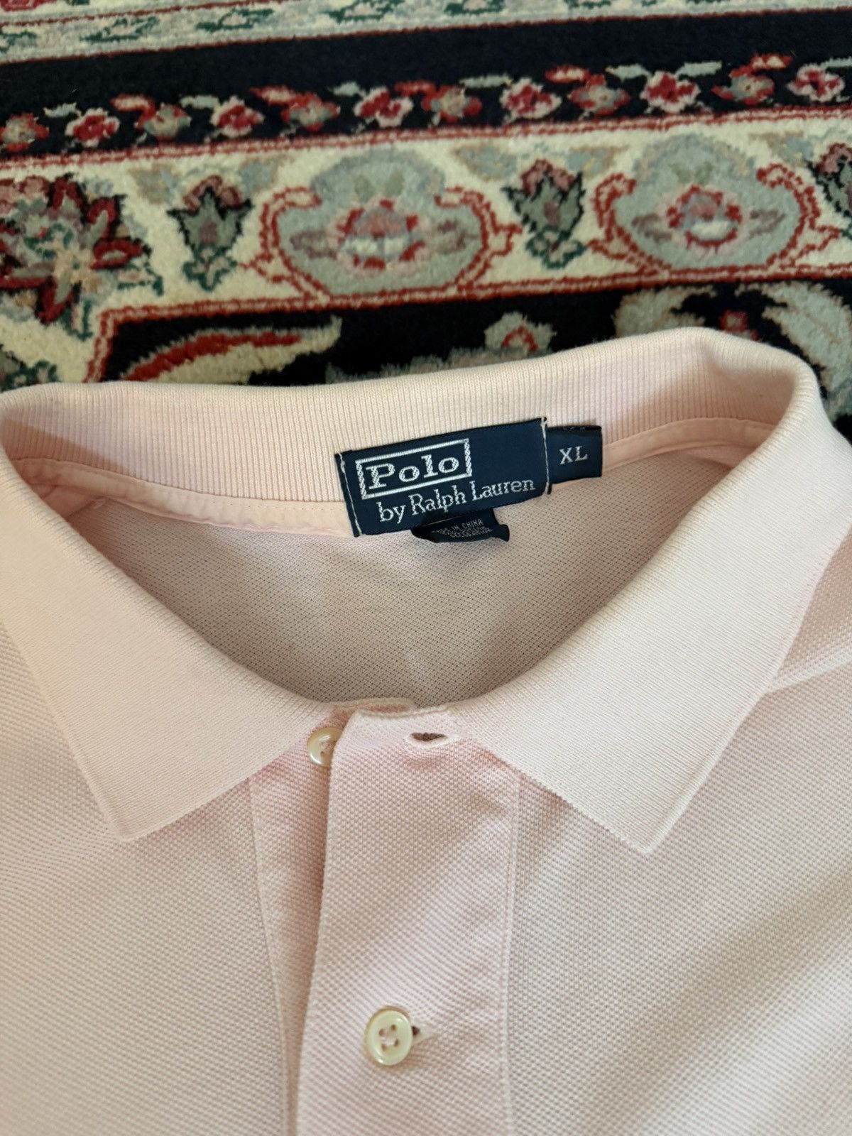 Polo Ralph Lauren Pink Ralph Lauren Big Pony Polo Size US XL / EU 56 / 4 - 5 Thumbnail