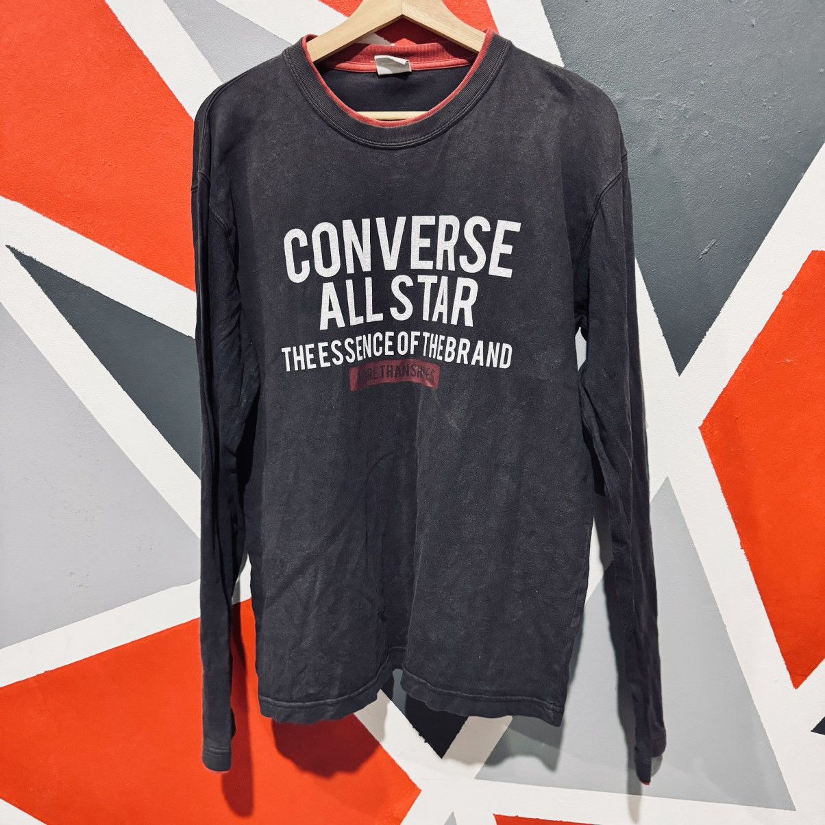 Converse Converse All Star long Sleeve tee Size US L / EU 52-54 / 3 - 1 Thumbnail