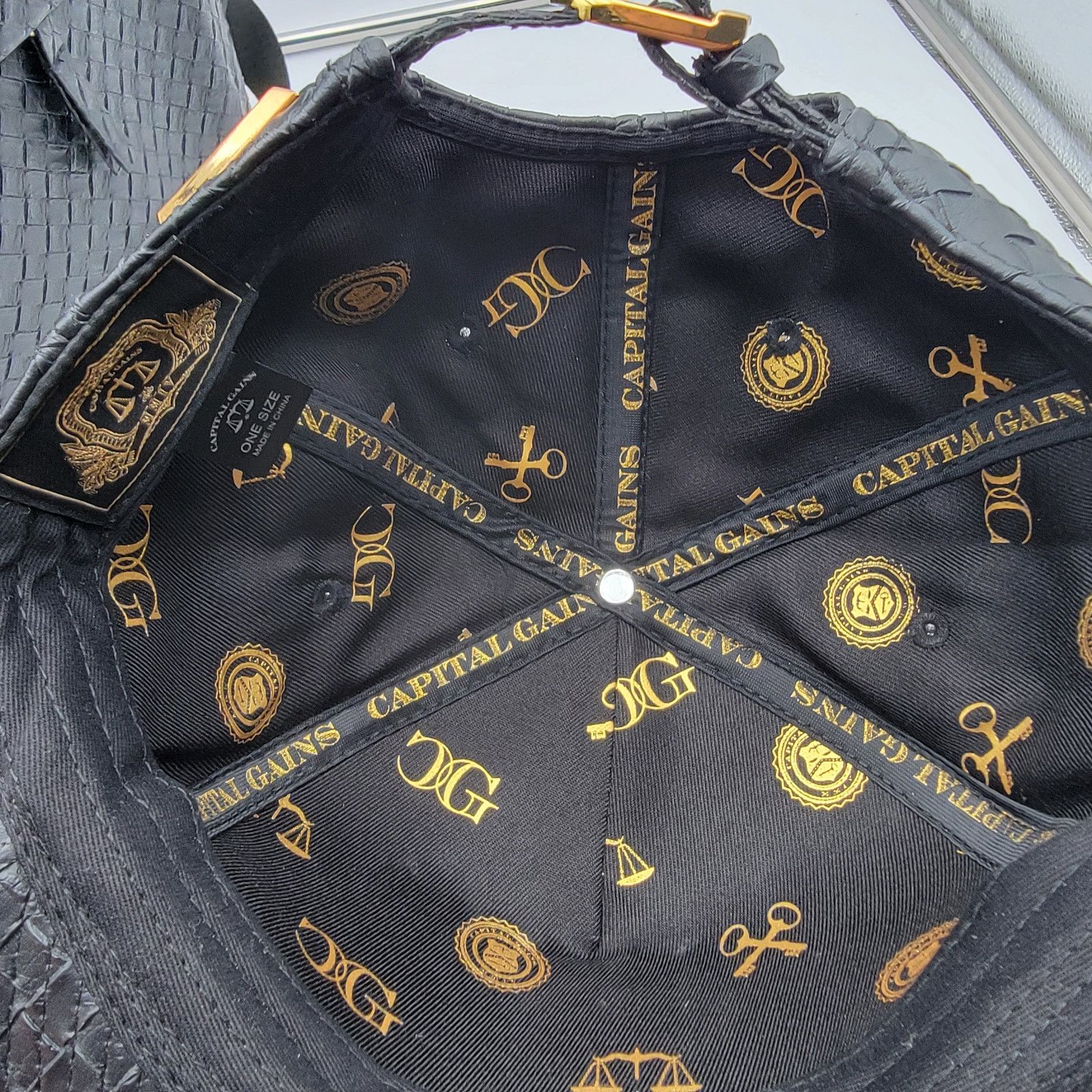 Kapital Capital Gains Backpack and Strapback Ballcap Bundle Black Size ONE SIZE - 15 Thumbnail