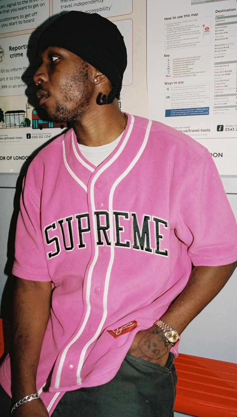 Supreme Baseball Jersey | Grailed