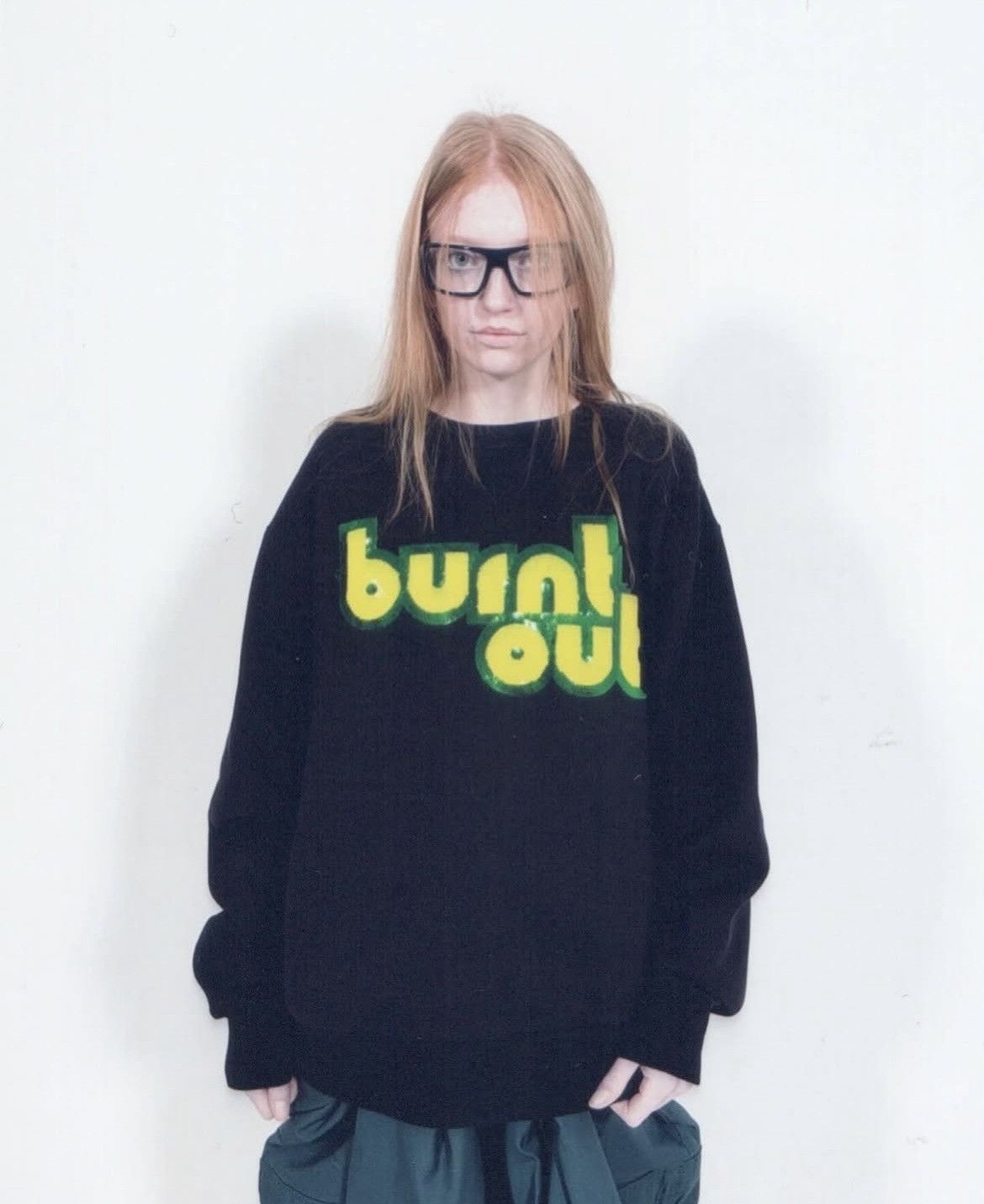 Aris Tatalovich Burnt Out Sequin Crewnecks Size US S / EU 44-46 / 1 - 1 Thumbnail