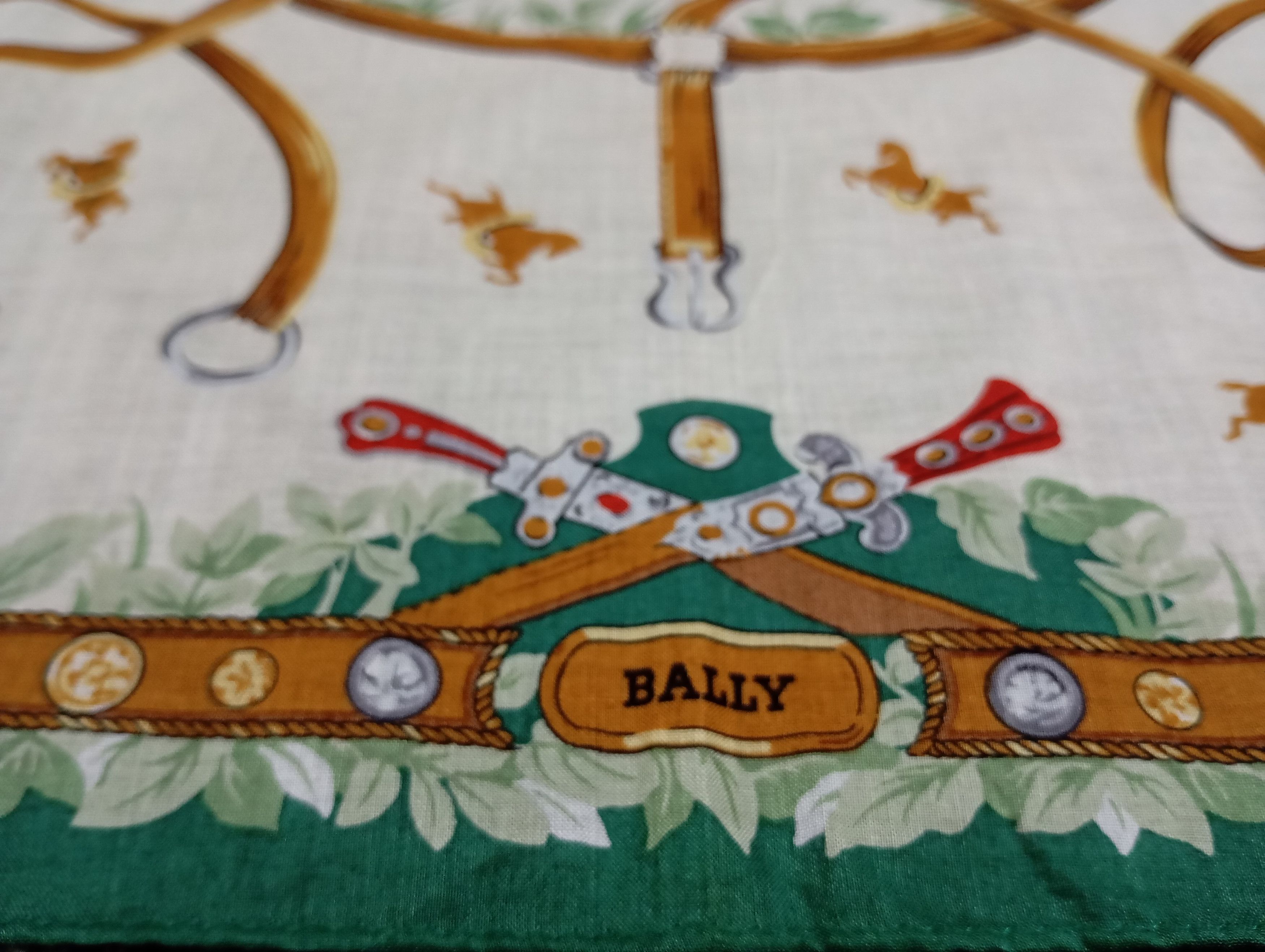 Bally Bally Handkerchief Pocketsquare Scarves Size ONE SIZE - 4 Thumbnail