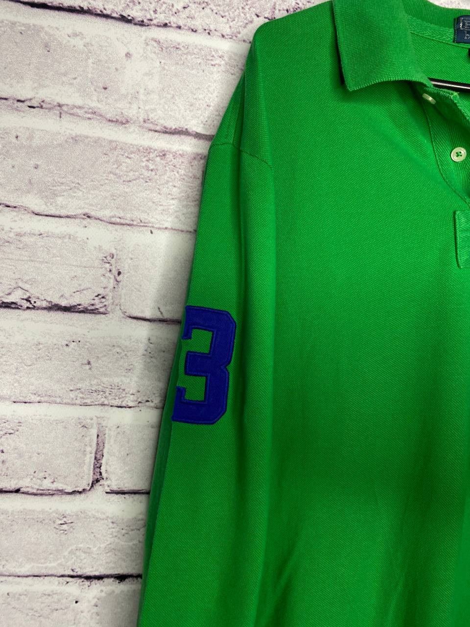 Polo Ralph Lauren MENS Polo Ralph Lauren Vintage Long sleeve Size XL green 3 Size US XL / EU 56 / 4 - 3 Thumbnail