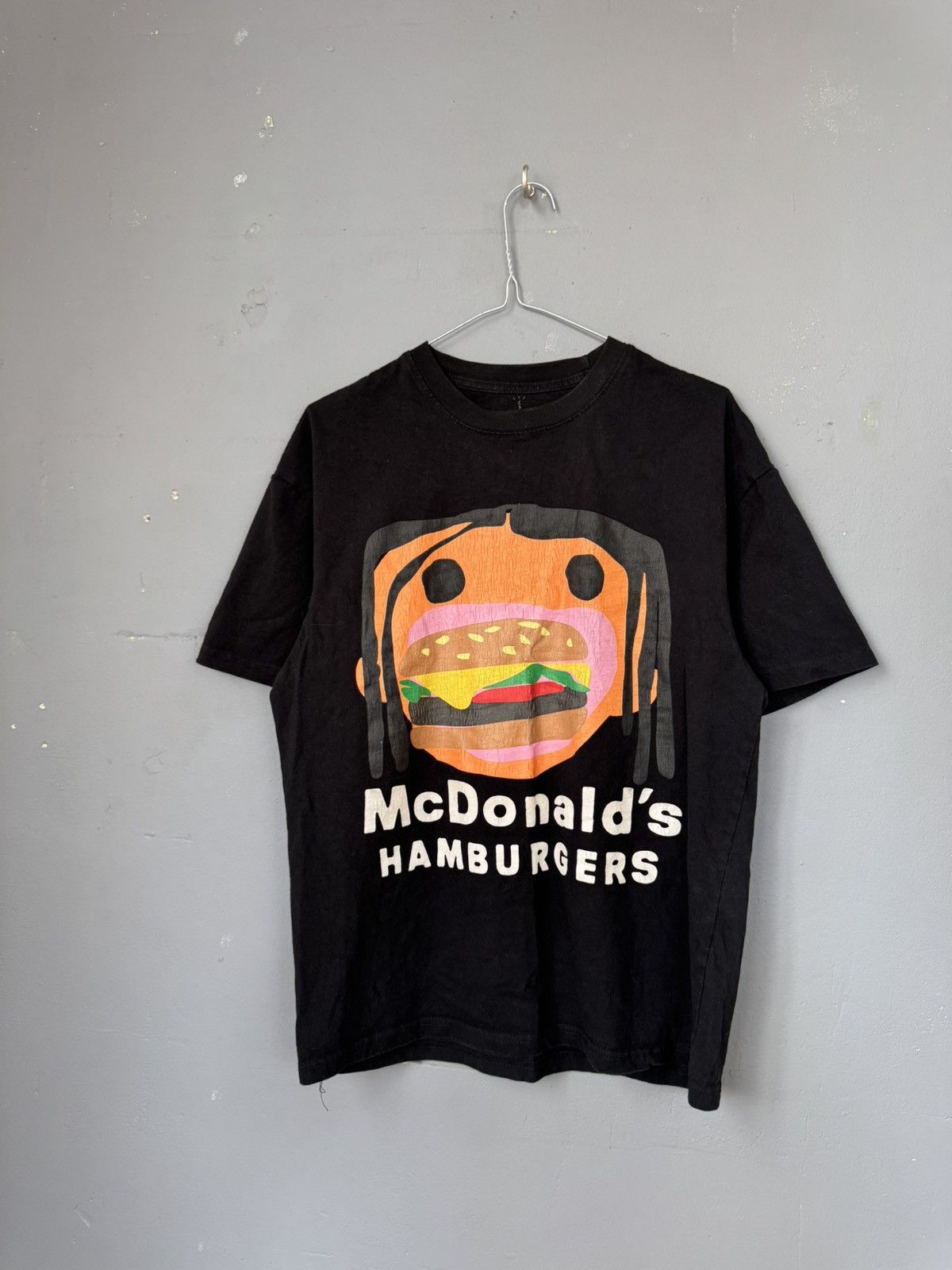 Cactus Plant Flea Market × Travis Scott Travis Scott Baggy T-Shirt McDonalds Burger Mouth T-Shirt Size US S / EU 44-46 / 1 - 3 Thumbnail