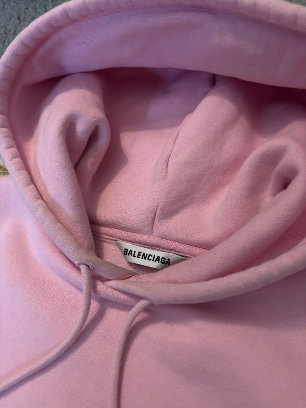 Balenciaga Pink balenciaga hoodie Size US S / EU 44-46 / 1 - 5 Thumbnail