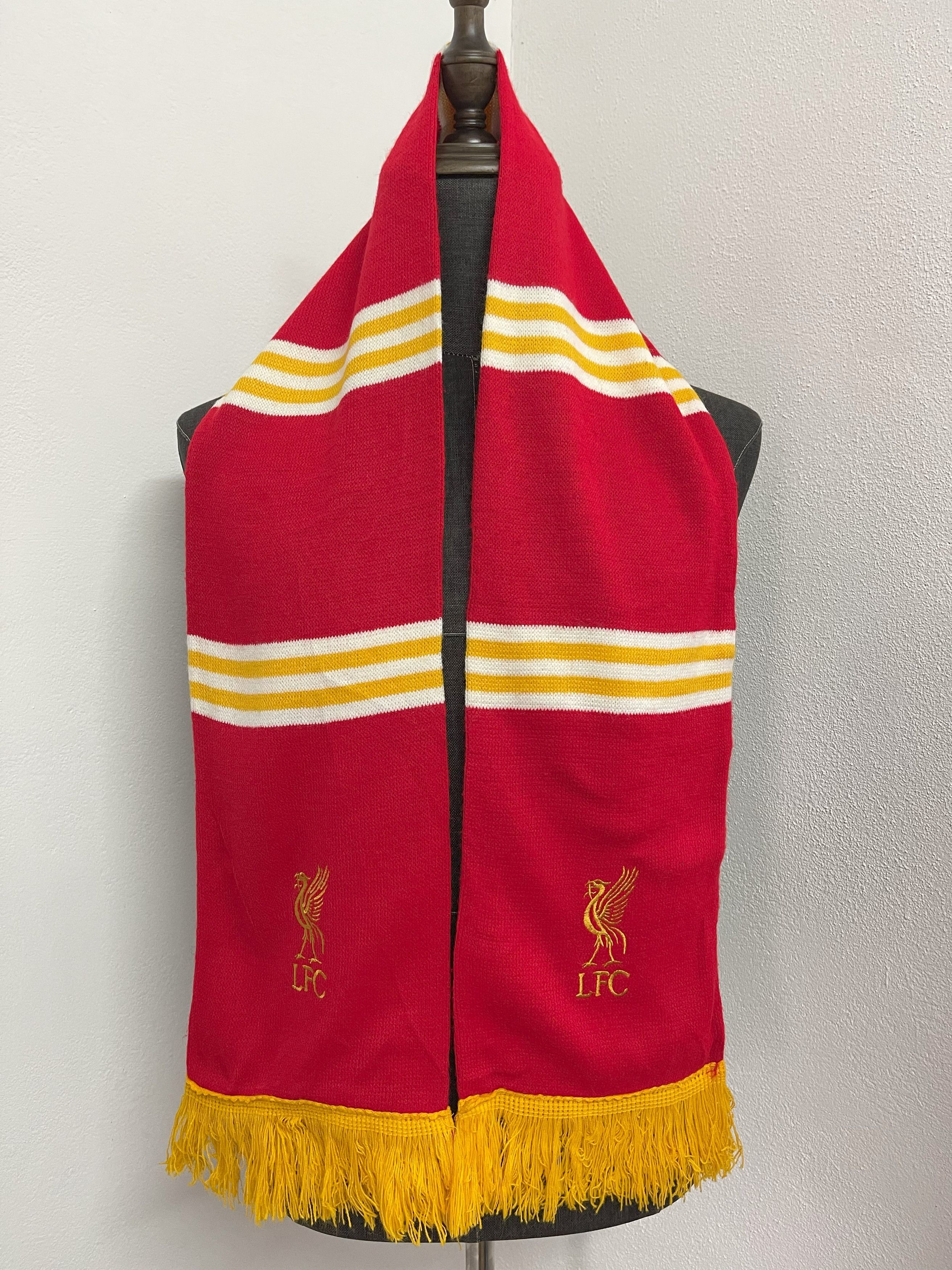 Vintage Vintage Liverpool LFC Scarf / Muffler - 6062 Size ONE SIZE - 1 Thumbnail