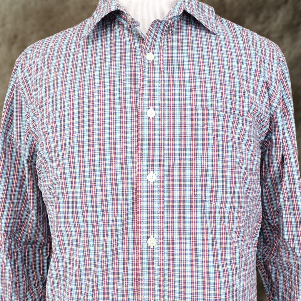Gap GAP CLASSIC FIT RED BLUE CHECK SHIRT MENS SIZE XL Size US XL / EU 56 / 4 - 1 Thumbnail