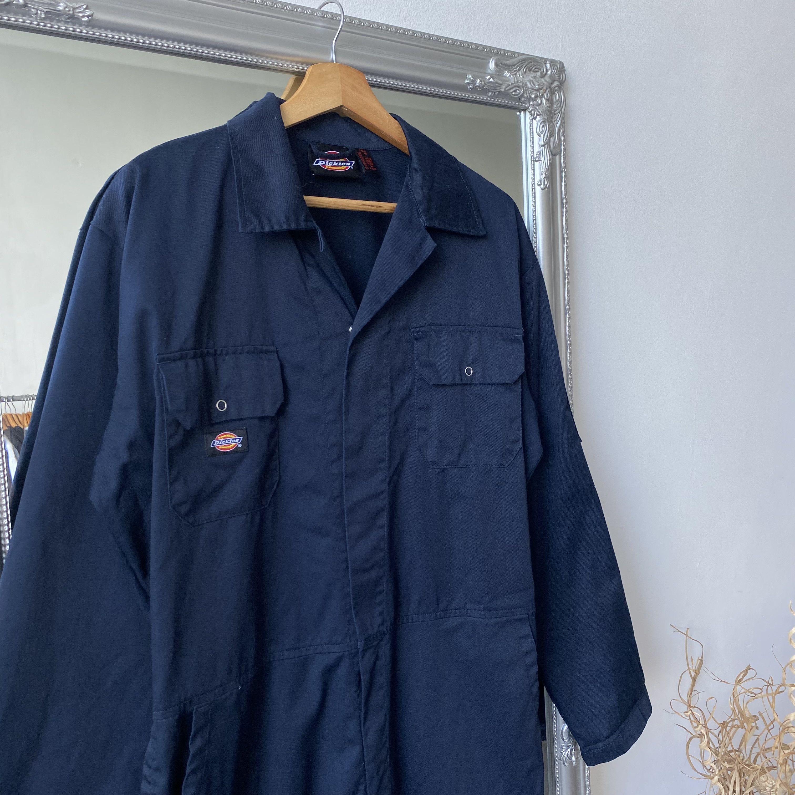 Dickies ⚒️ Vintage 00s Dickies work jumpsuit Coverall Y2K Carhartt Size US 32 / EU 48 - 5 Thumbnail