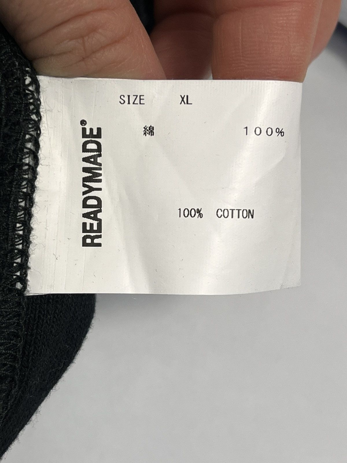 DENIM TEARS × READYMADE LOGO EMBROIDERED HOODIE Size US XL / EU 56 / 4 - 3 Thumbnail