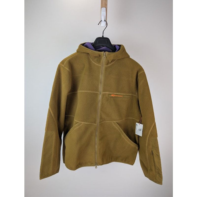 Aime Leon Dore × New Balance o1rshd1 Fleece Full Zip Jacket in Brown Size US XL / EU 56 / 4 - 9 Thumbnail
