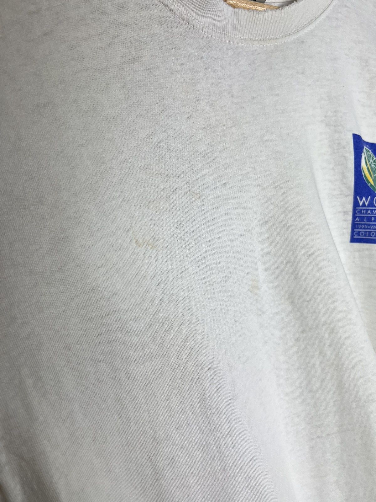 Vintage Vintage 1999 Alpine Ski Championship T-shirt Art Tee Size US M / EU 48-50 / 2 - 11 Thumbnail