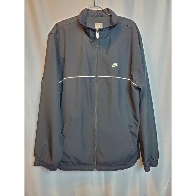 Nike Men's Nike Sportswear Windbreaker Black White Jacket Size Me Size US M / EU 48-50 / 2 - 1 Thumbnail