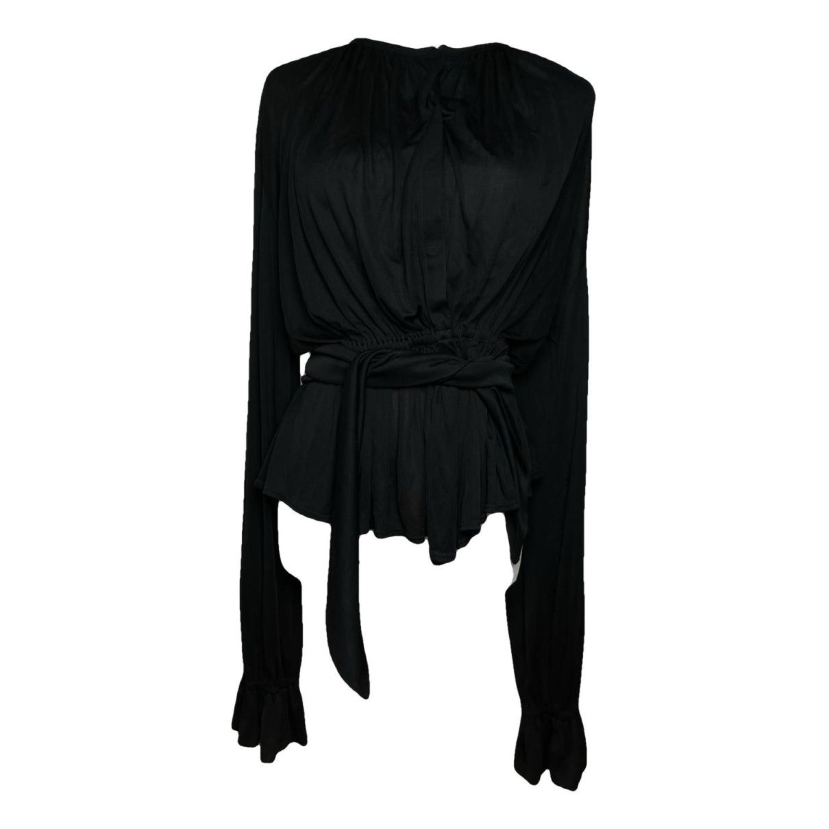 Isabel Marant Black Polyamide Trench Coat Size M / US 6-8 / IT 42-44 - 1 Thumbnail