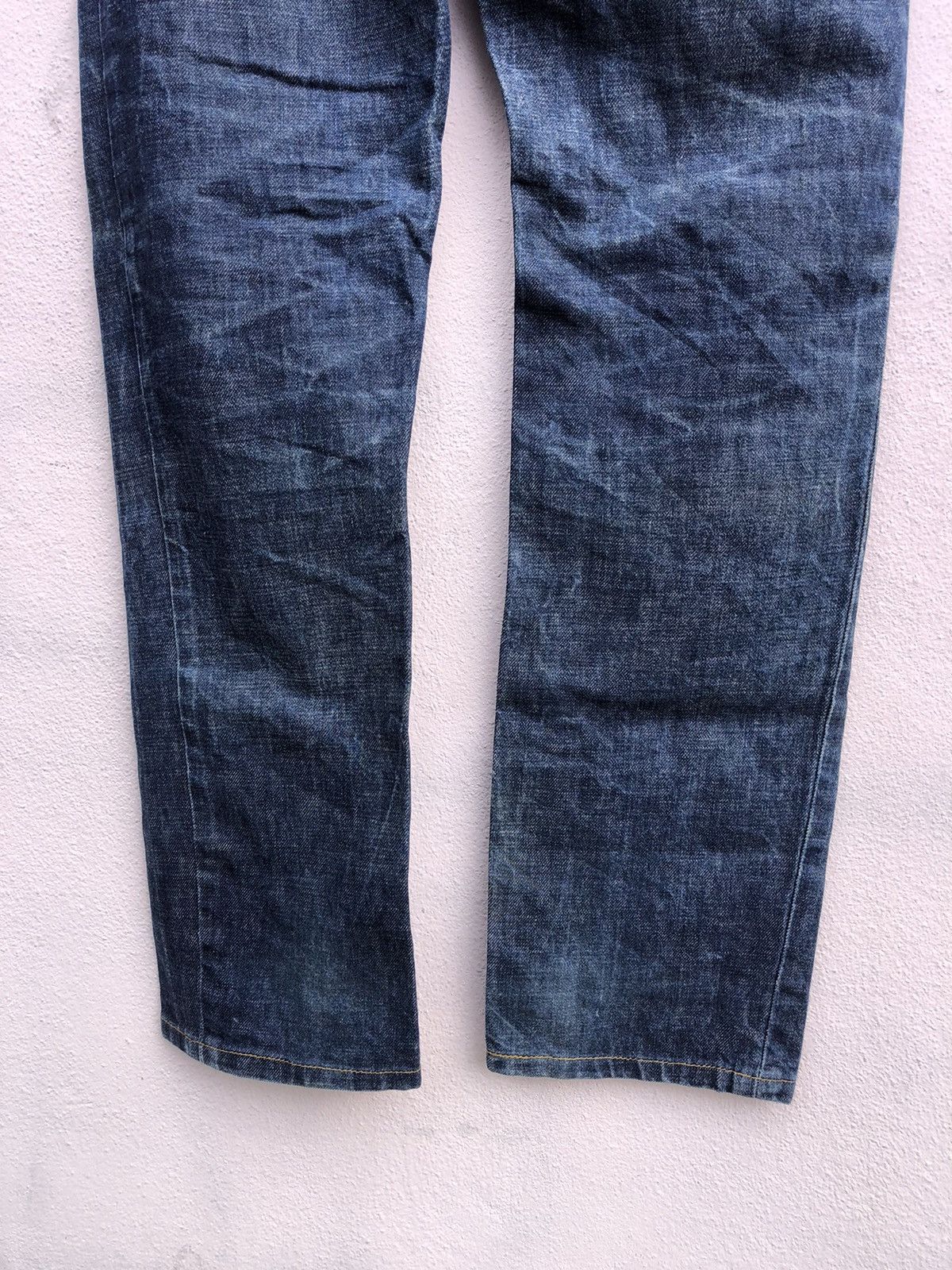Helmut Lang Helmut Lang Classic Raw Denim Distressed Jeans Size US 30 / EU 46 - 7 Thumbnail