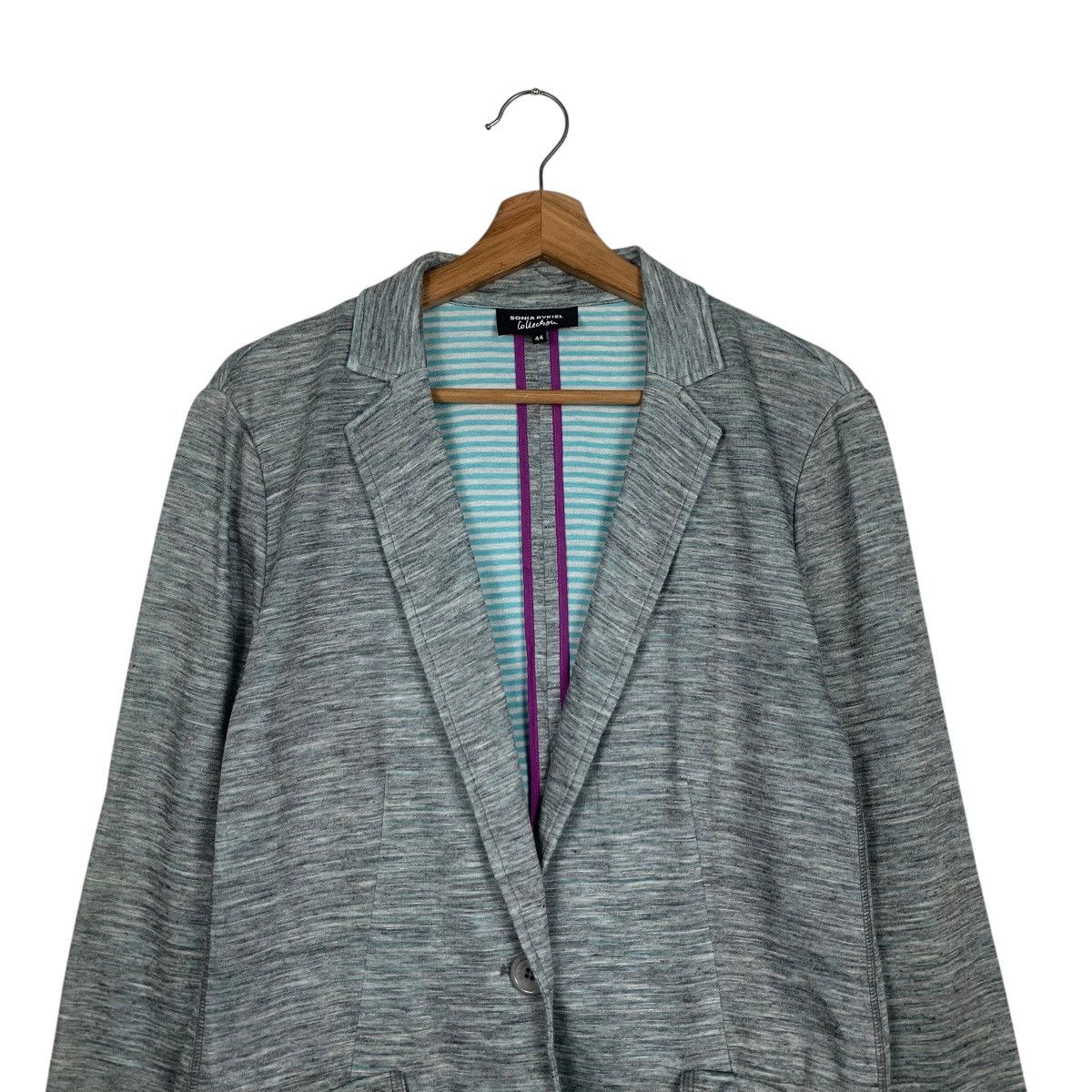 Sonia Rykiel SONIA RYKIEL Collection Casual Suit Jacket Blazer #1808-C16 Size L / US 10 / IT 46 - 2 Thumbnail