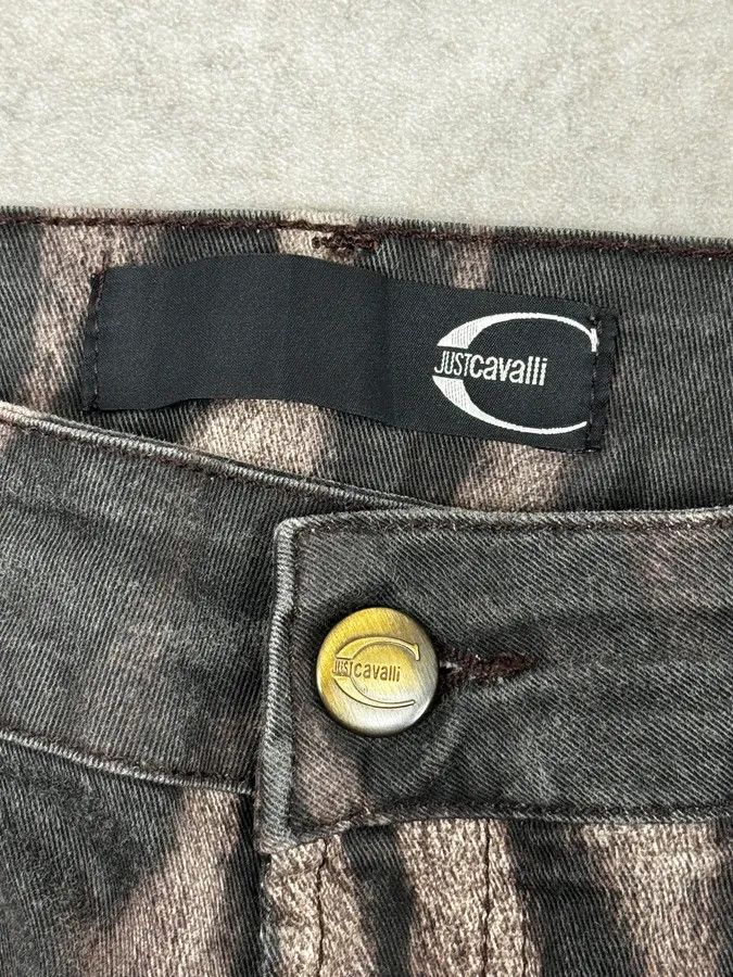 Just Cavalli AW2011 Cavalli Black Shadows Slim Faded Pants Size US 30 / EU 46 - 10 Thumbnail