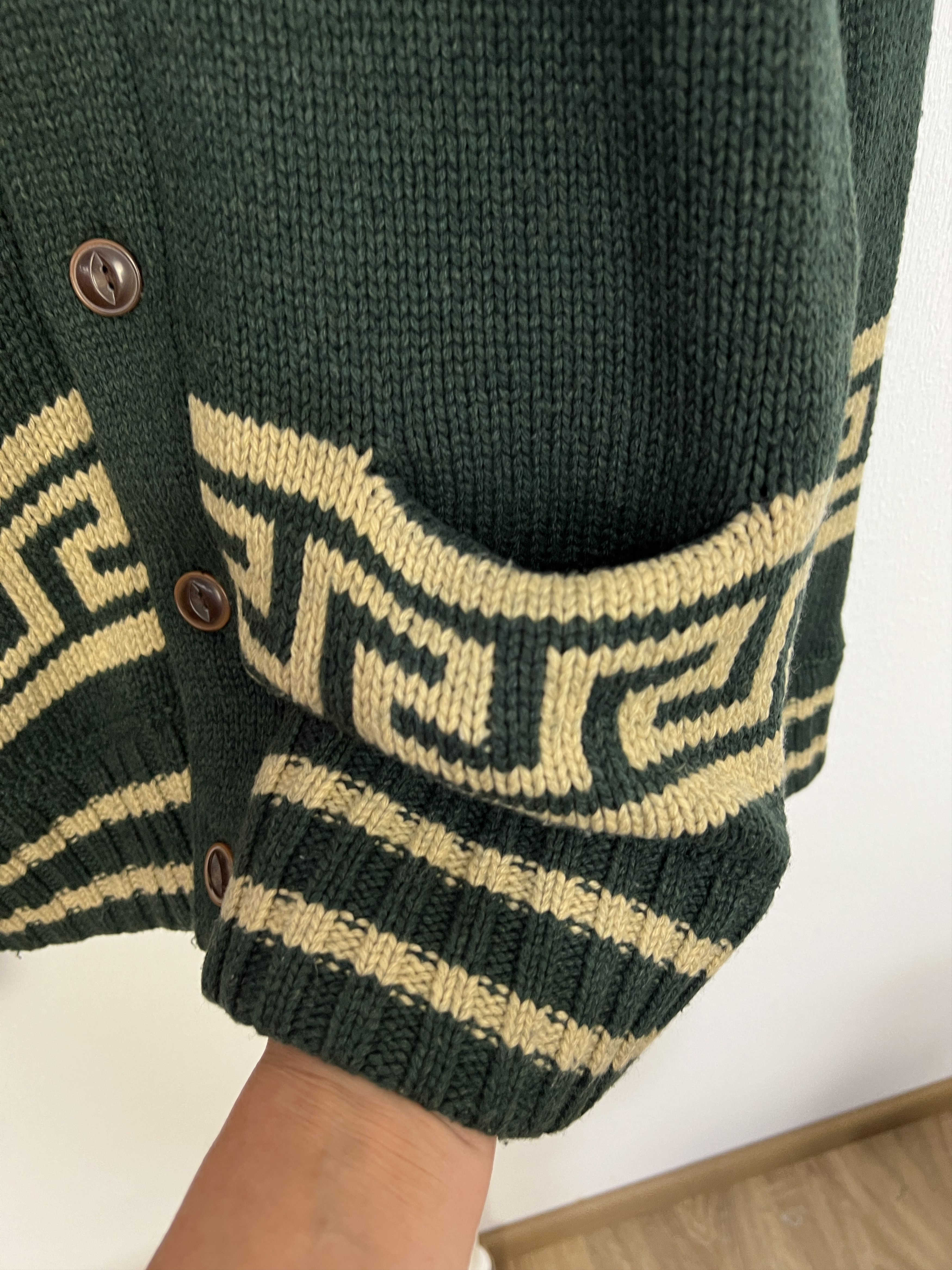 Ralph Lauren Denim&Supply Ralph Lauren Aztec Vintage Knitted Cardigan Size US L / EU 52-54 / 3 - 5 Thumbnail