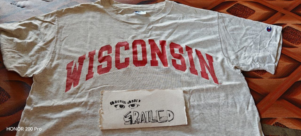Champion Wisconsin Vintage Champion T-Shirt Size US L / EU 52-54 / 3 - 7 Thumbnail