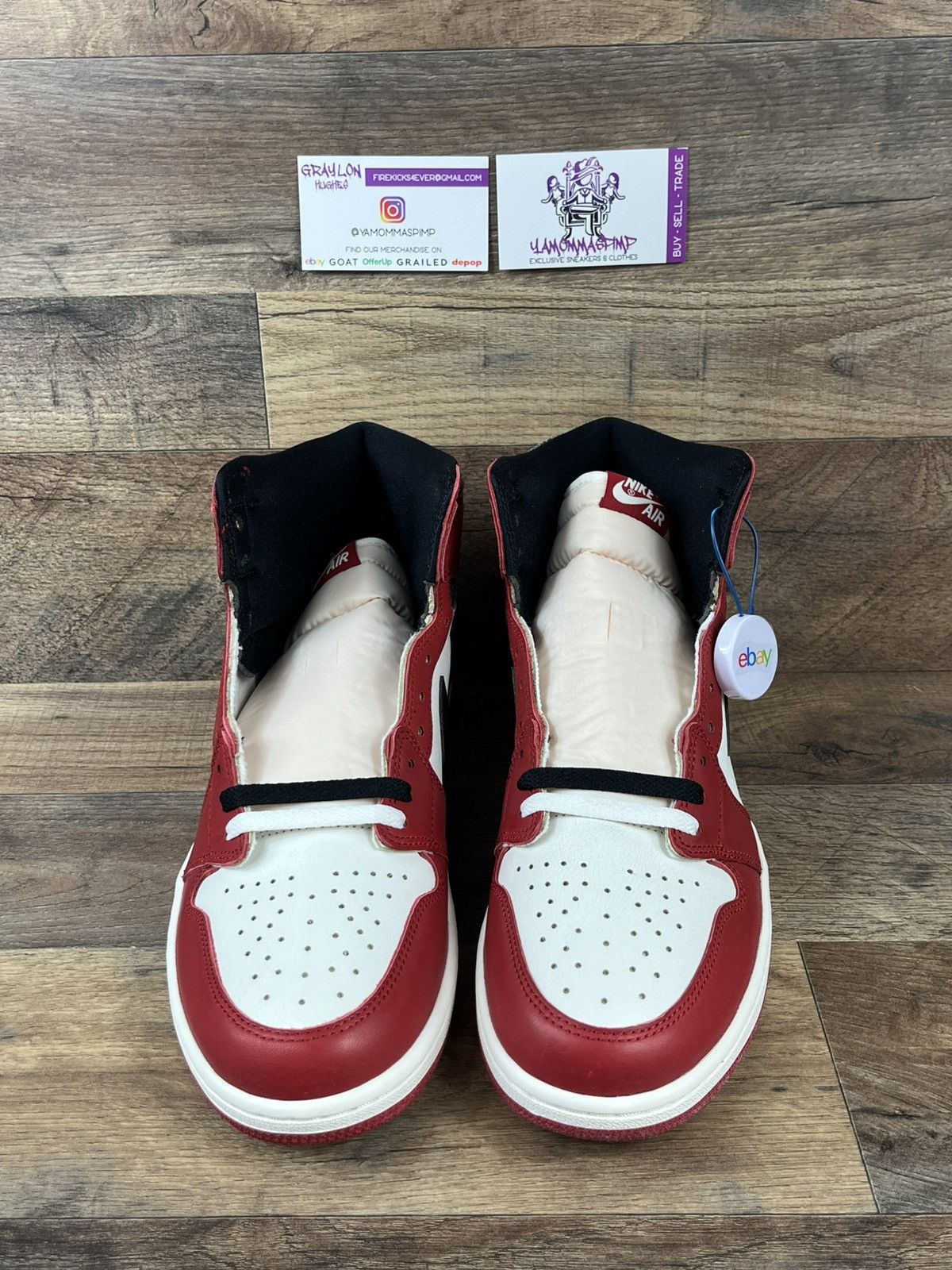 Jordan Brand Air Jordan 1 Retro High OG Chicago Lost & Found Size US 12 / EU 45 - 3 Thumbnail