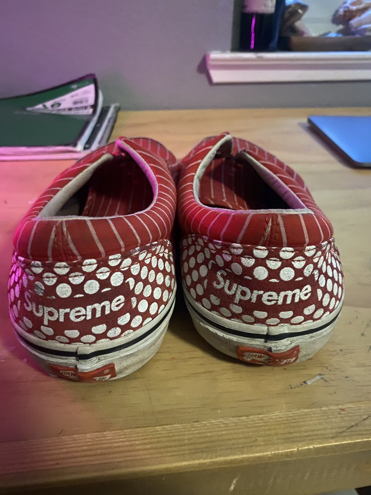 Supreme vans comme des garcons online