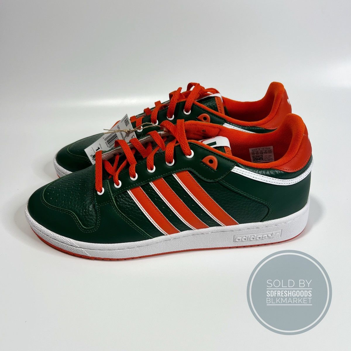 Adidas Adidas Centennial RM NCAA University of Miami Hurricanes 13 Size US 13 / EU 46 - 1 Thumbnail