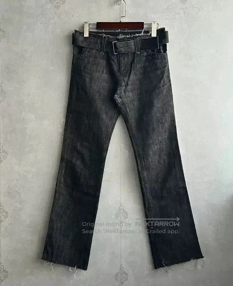 Yohji Yamamoto Sz 1 Yohji Yamamoto Distressed Joint Denim. Size US 28 / EU 44 - 1 Thumbnail