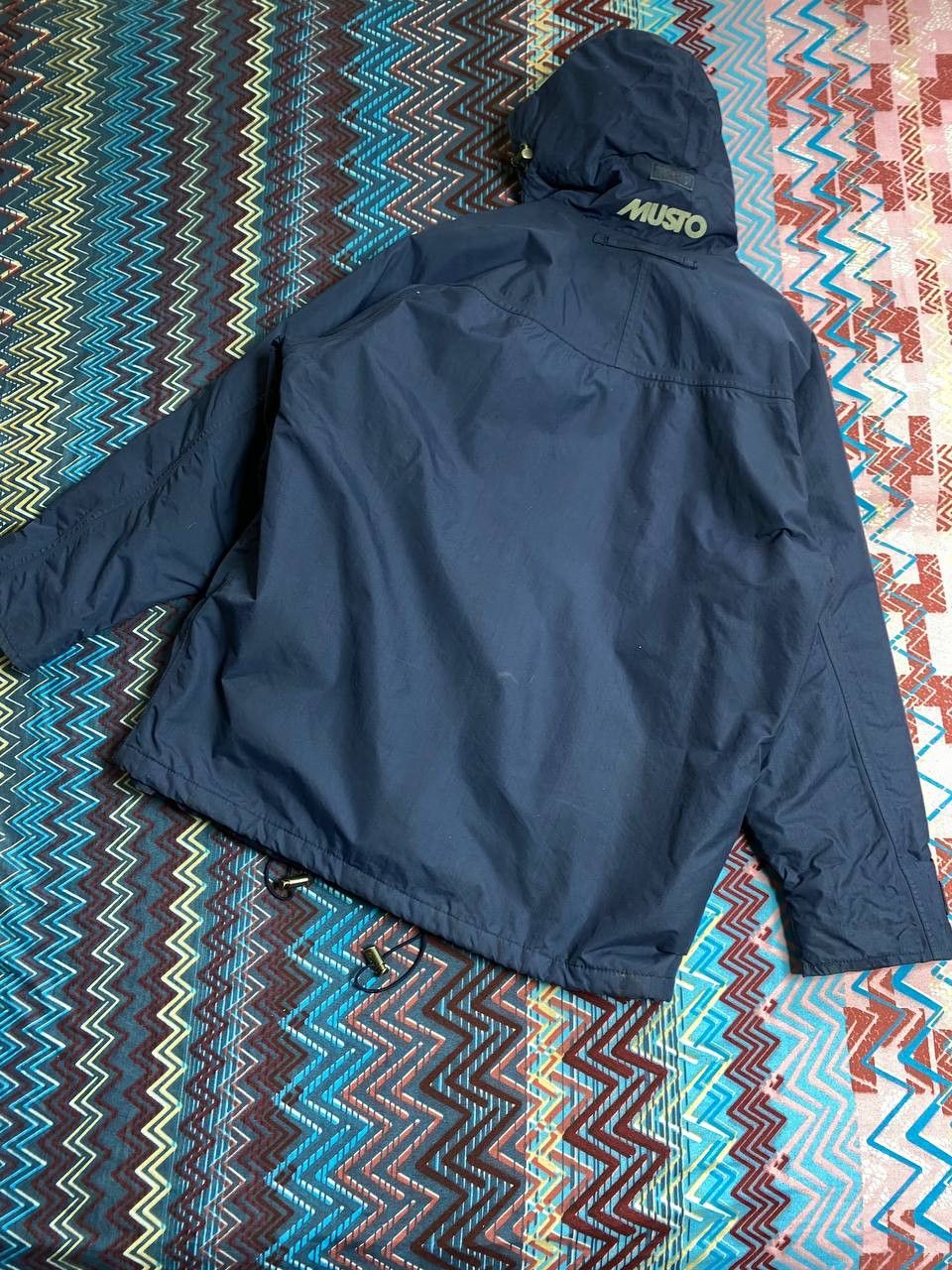 Musto MUSTO Yachting Vintage Distressed Nylon Sailing Jacket Size US M / EU 48-50 / 2 - 6 Thumbnail