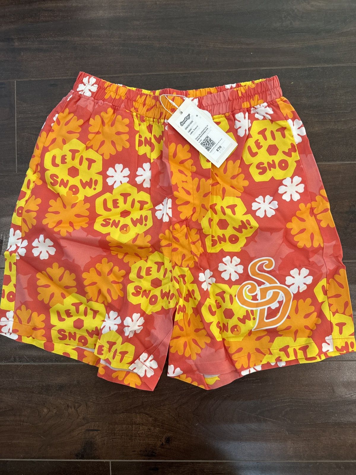 Snowday BRAND NEW - Snowday Flake Shorts - Size Medium Size US 32 / EU 48 - 4 Thumbnail