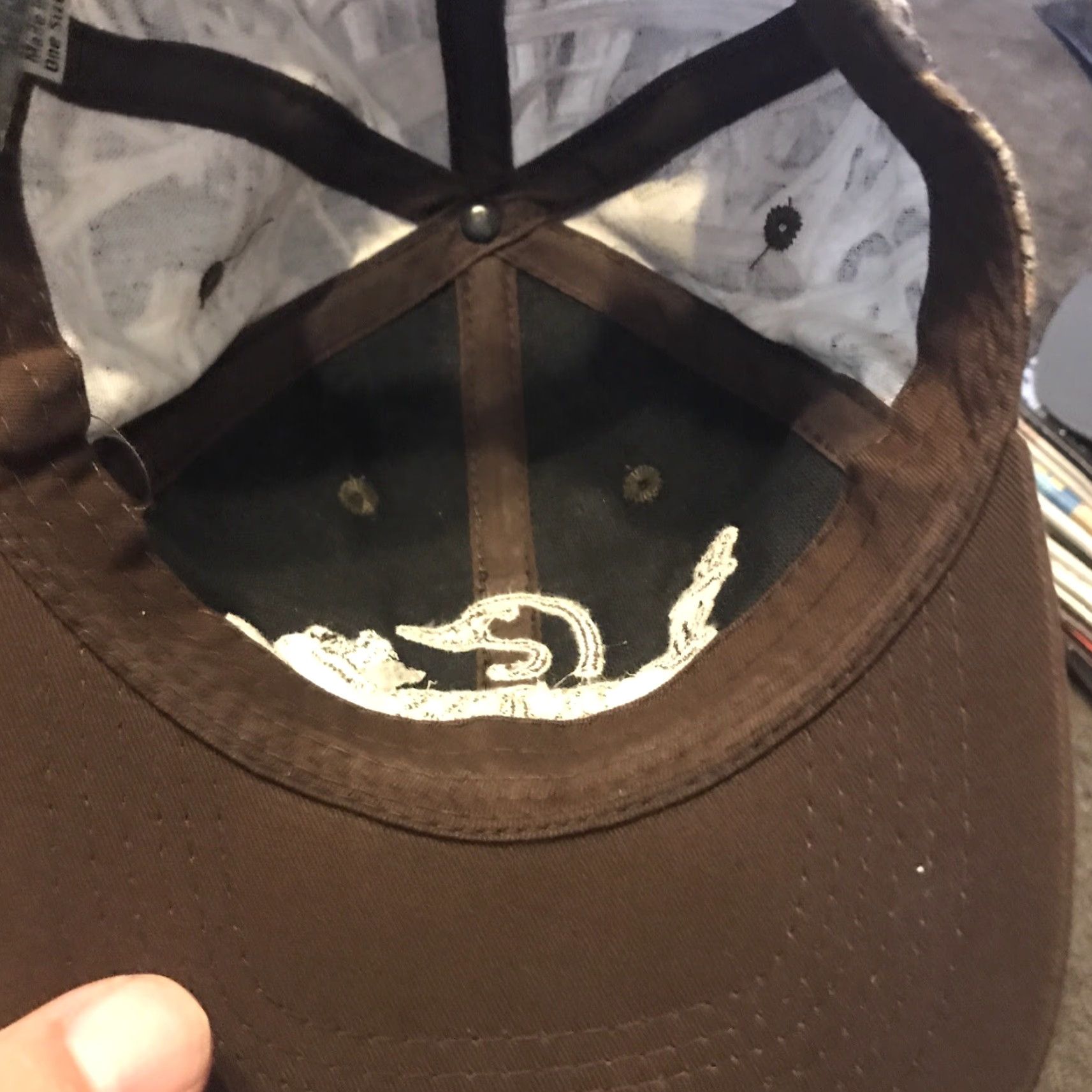 Logo 7 DUCKS UNLIMITED Duck Logo Est 1937 Camouflage Camo Hat Cap One Size Multicolor Baseball Cap Logo Strapback Mens Size ONE SIZE - 4 Thumbnail