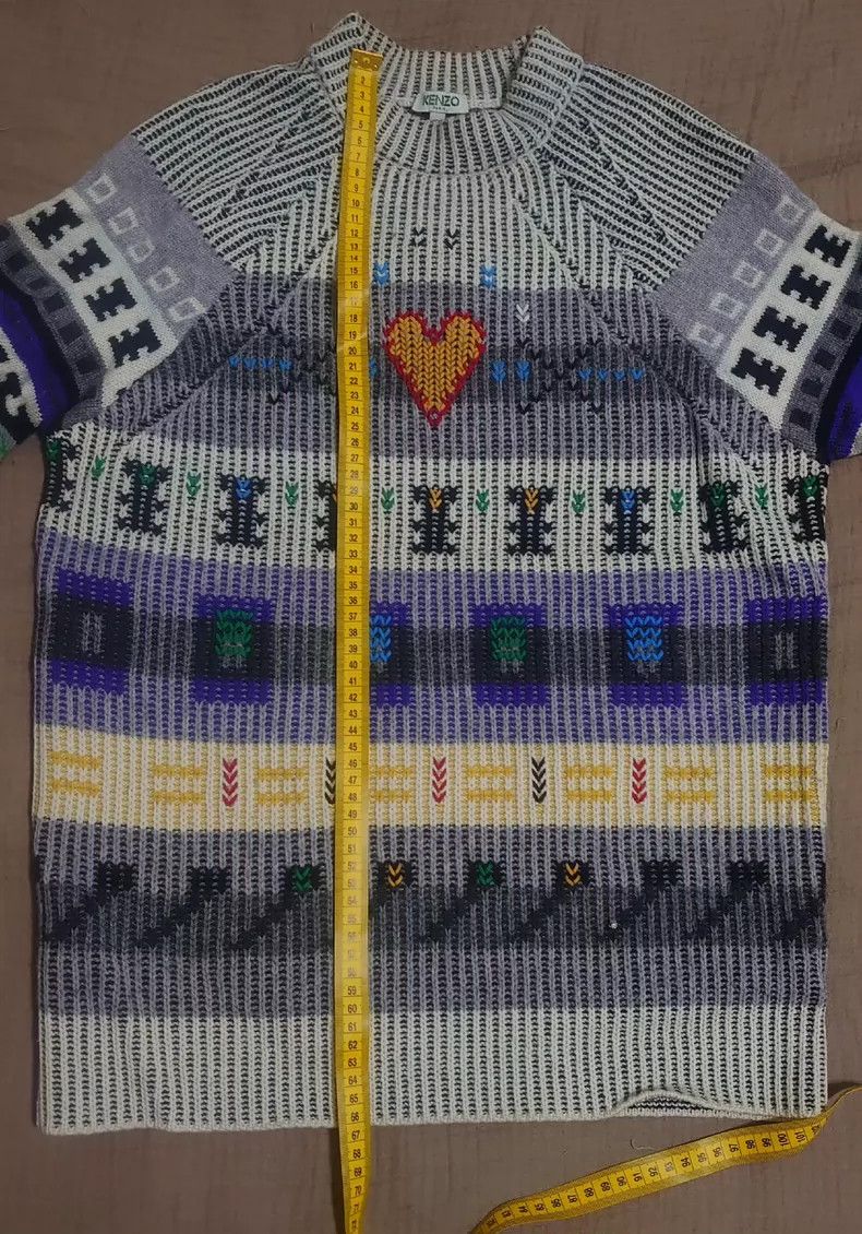 Kenzo KENZO Knitted sweater Size US M / EU 48-50 / 2 - 8 Thumbnail