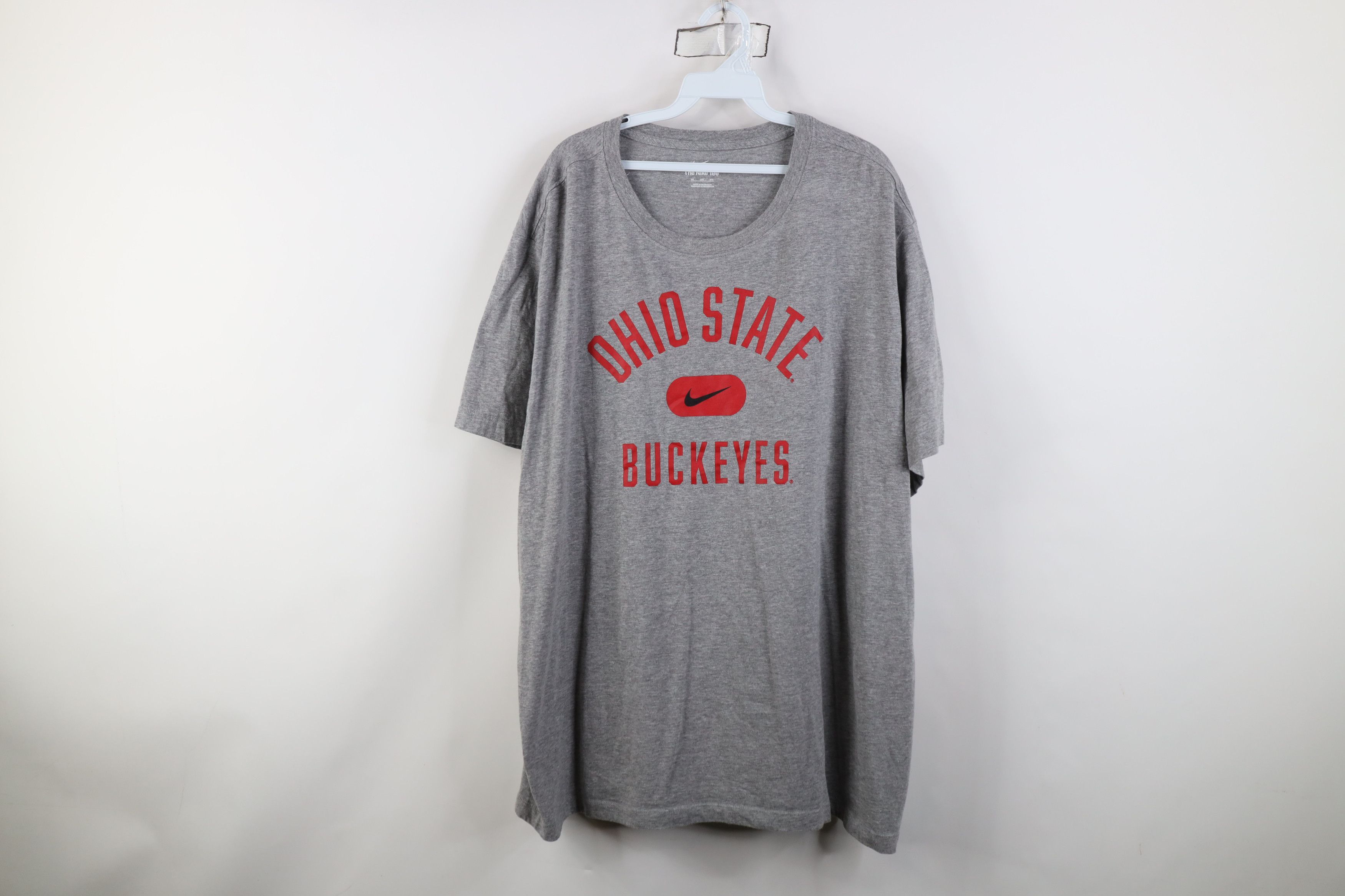 Nike Nike Scott Center Swoosh Ohio State University T-Shirt Gray Size US XXL / EU 58 / 5 - 1 Thumbnail