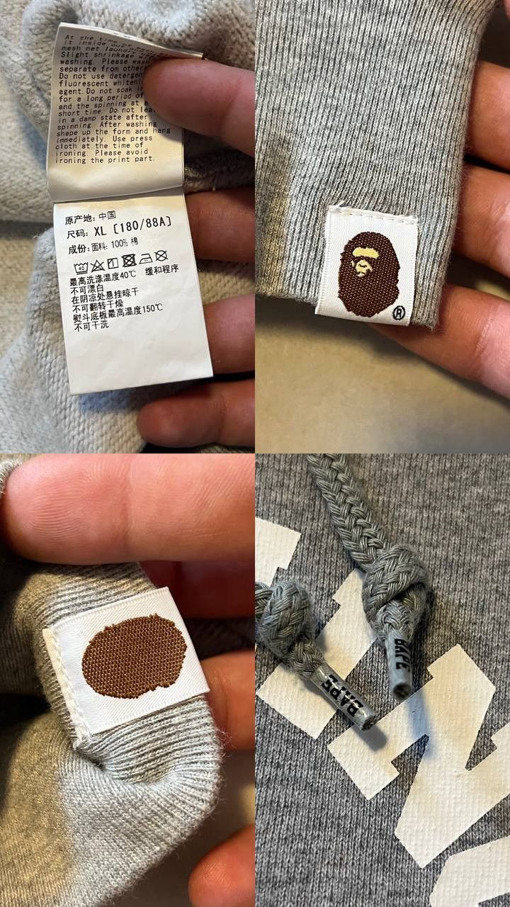 Bape Heavy weight bape hoodie Size US XL / EU 56 / 4 - 6 Thumbnail
