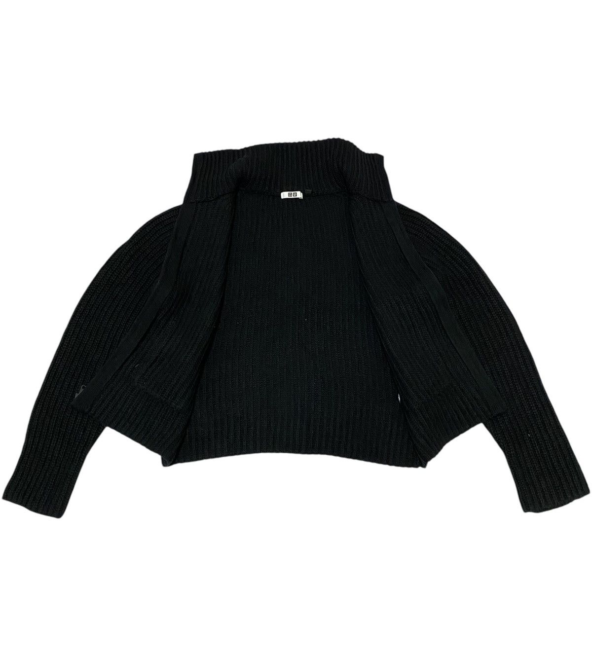 Lemaire × Uniqlo Dope! Lemaire x Uniqlo Dark Shadow Cropped Zipper Knit (C4) Size US M / EU 48-50 / 2 - 5 Thumbnail