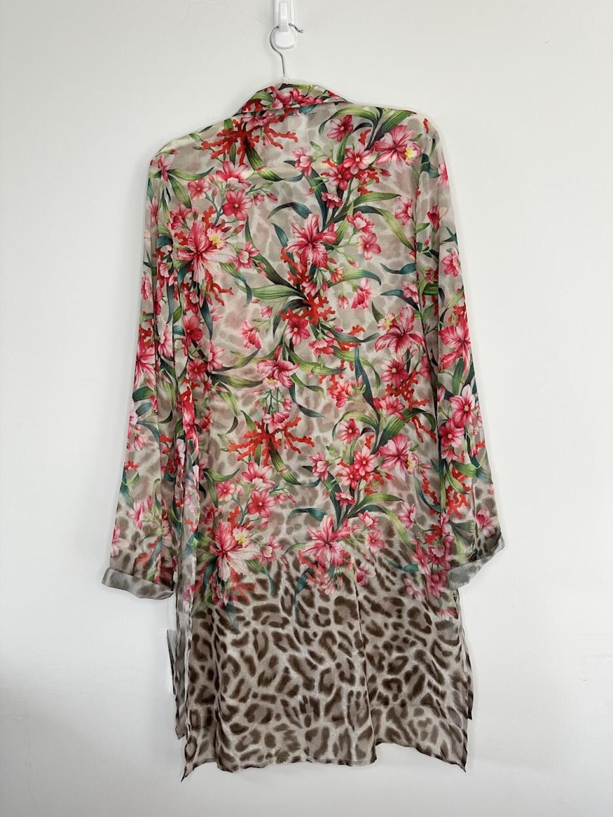 Other BNWT Carmen Marc Valvo Long-Sleeve Tunic Coverup - Sz. M Size ONE SIZE - 3 Thumbnail