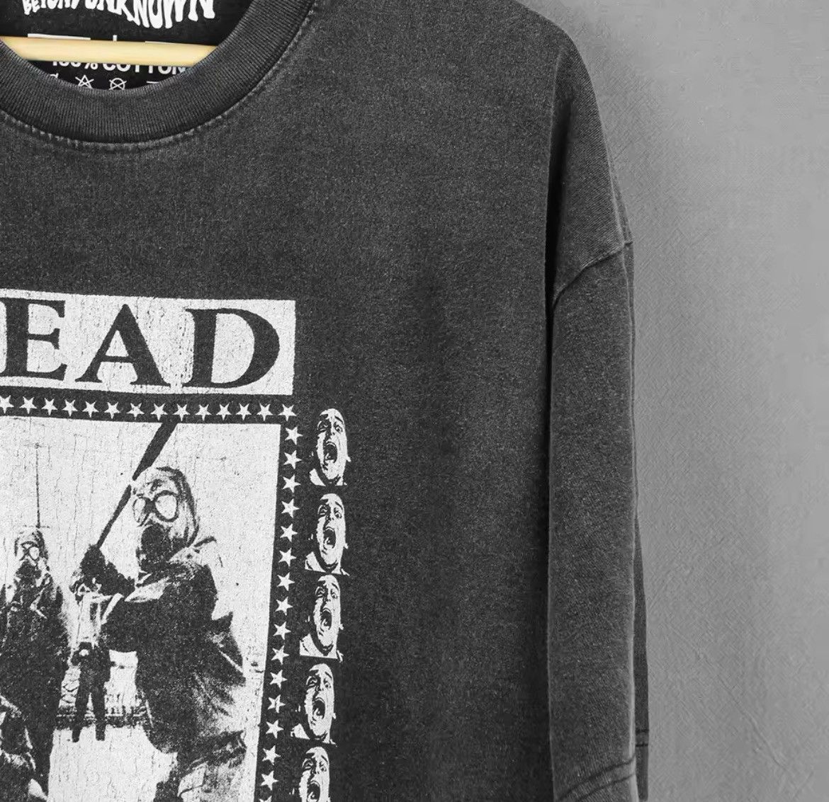 Vintage Dead Kennedys Graphic Printed Cotton Tshirt Size US XL / EU 56 / 4 - 2 Thumbnail