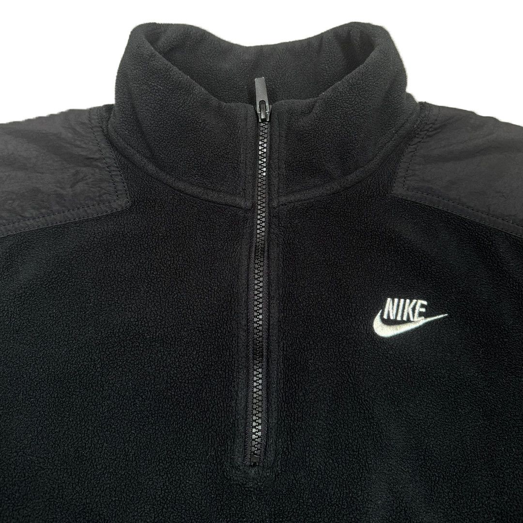 Nike Nike - 1/2 Zip Fleece Pullover Sweatshirt - Black - S Size US S / EU 44-46 / 1 - 3 Thumbnail